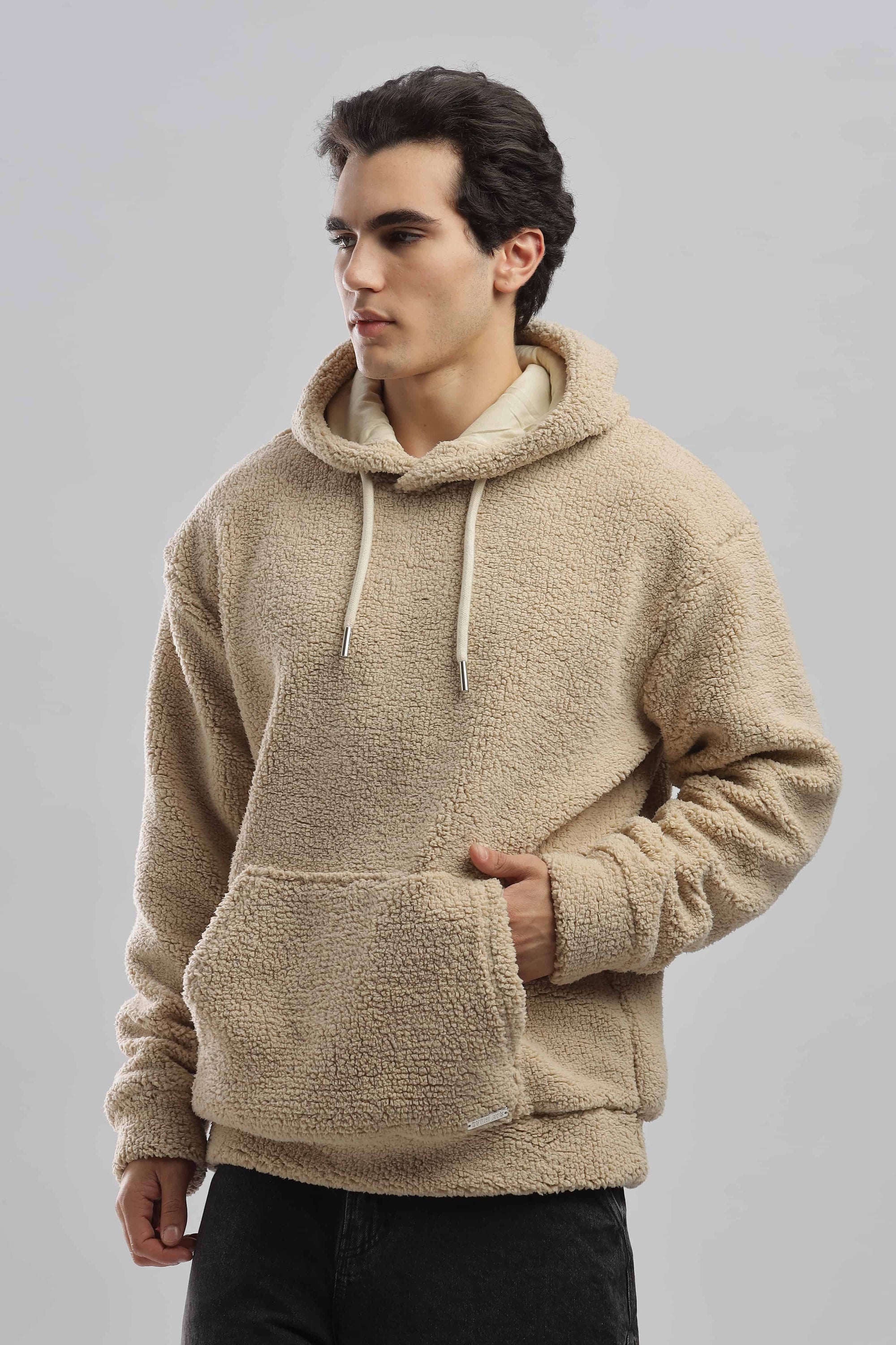 Ted Sherpa Oversized Hoodie