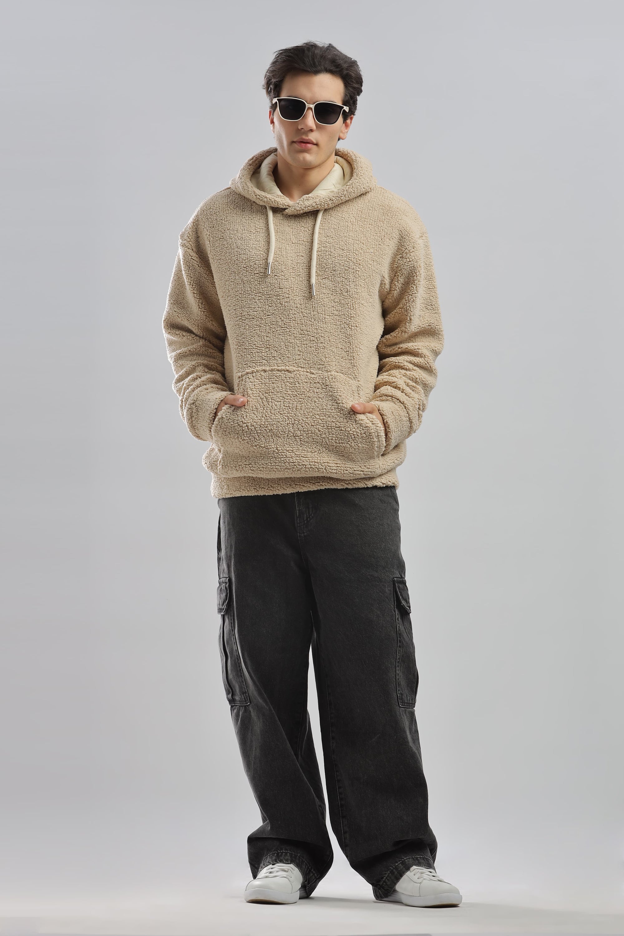 Ted Sherpa Oversized Hoodie