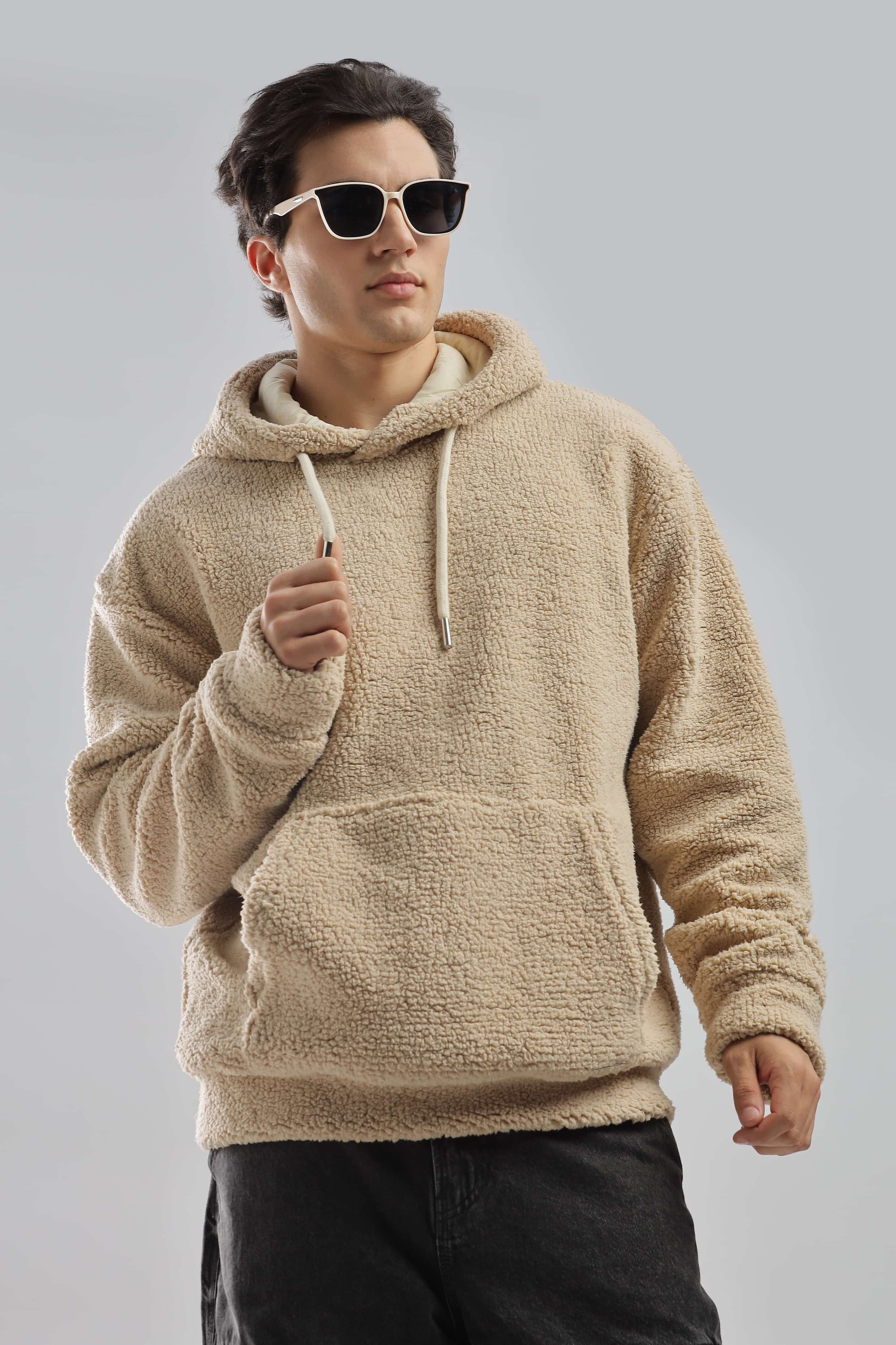 Ted Sherpa Oversized Hoodie