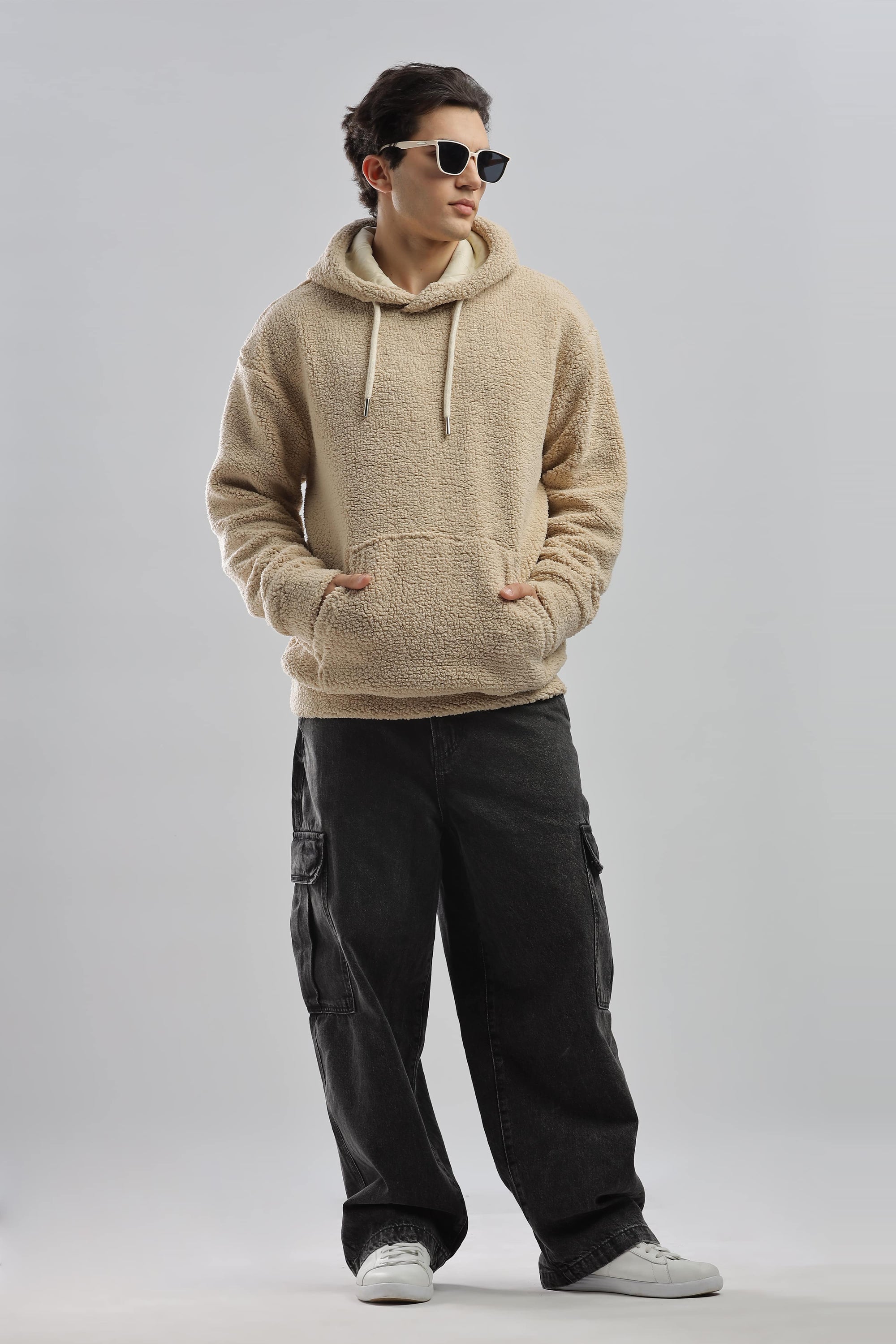 Ted Sherpa Oversized Hoodie