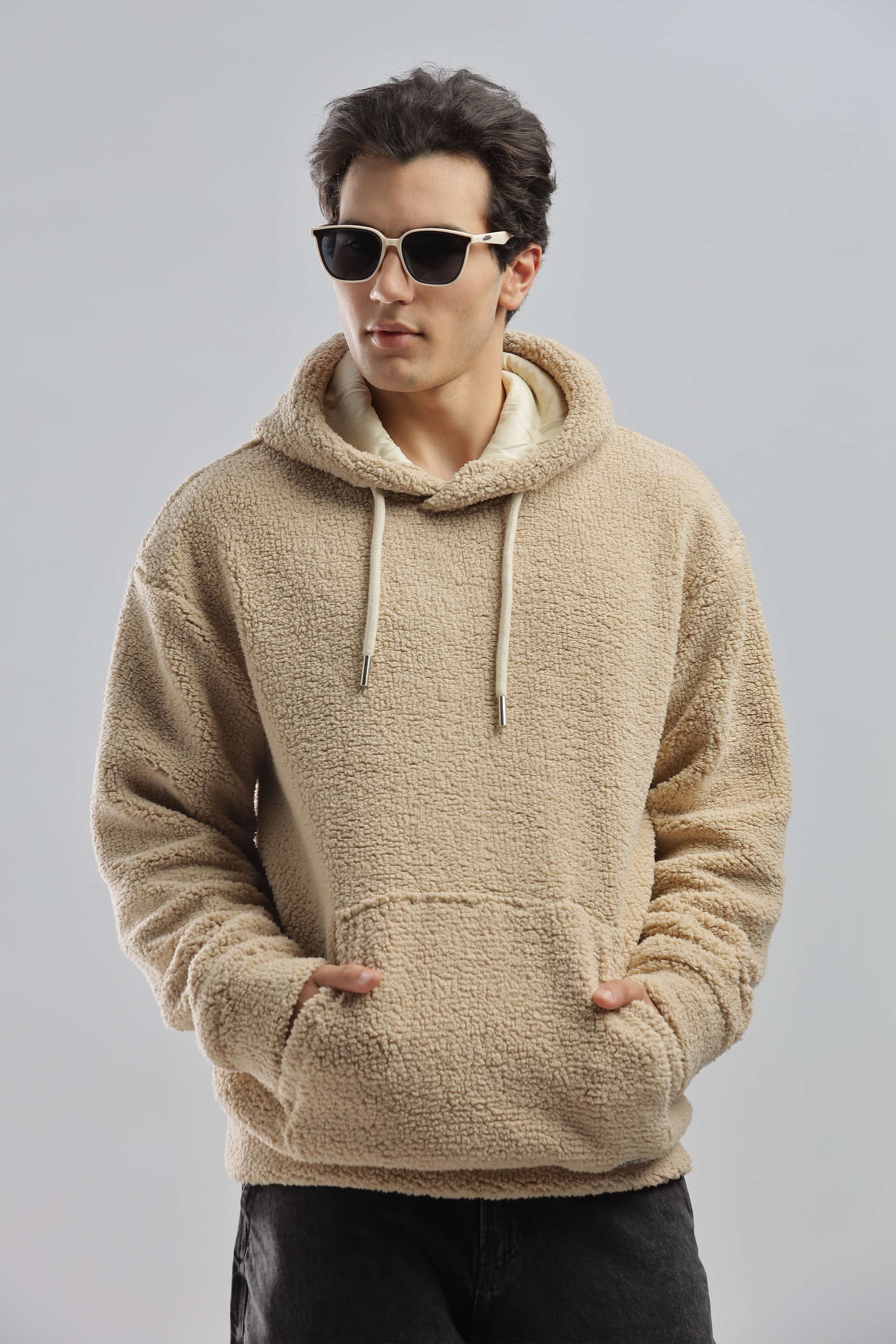 Ted Sherpa Oversized Hoodie