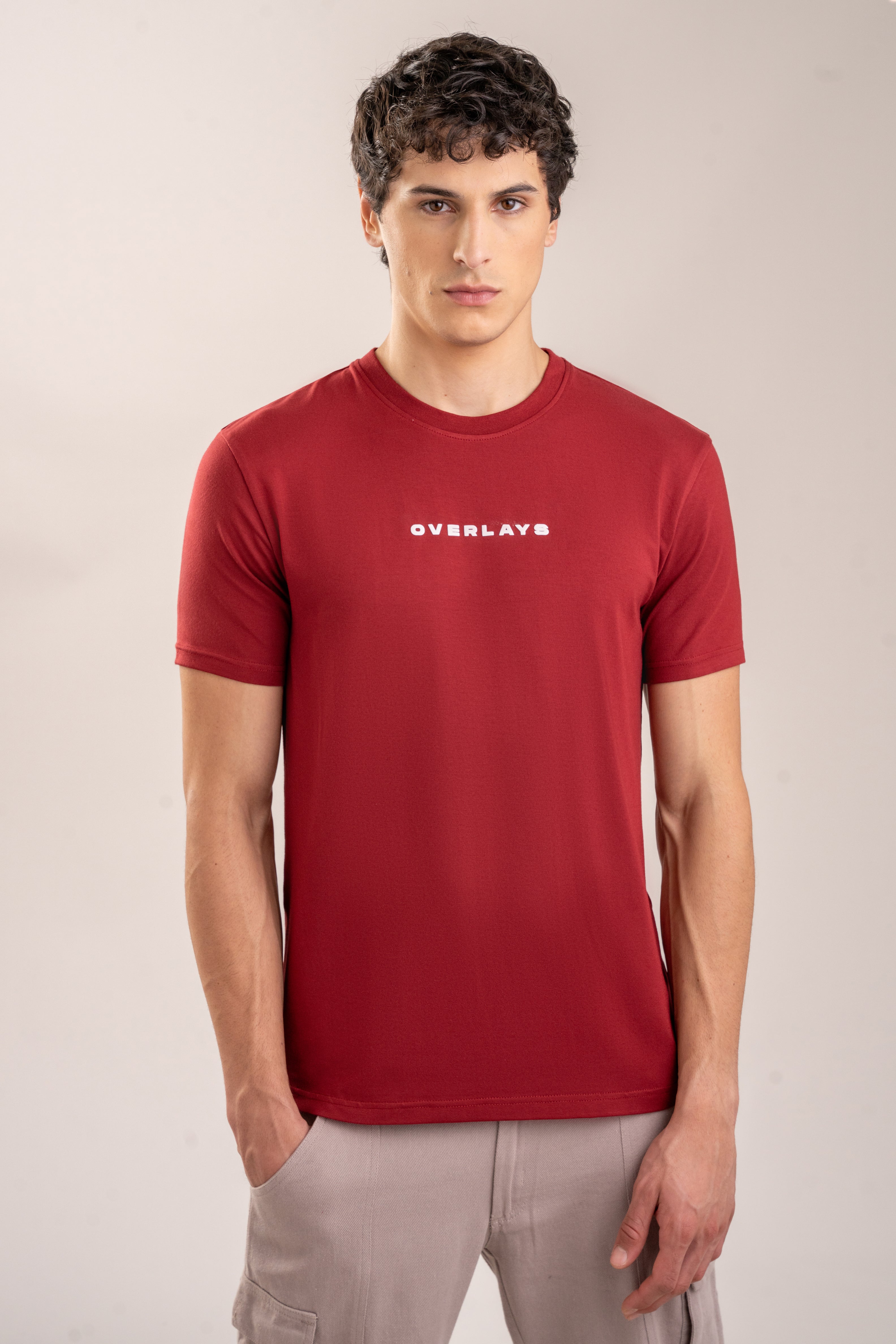 Ultra Soft Regular Fit Maroon T shirt ultra-soft-regular-fit-maroon-t-shirt