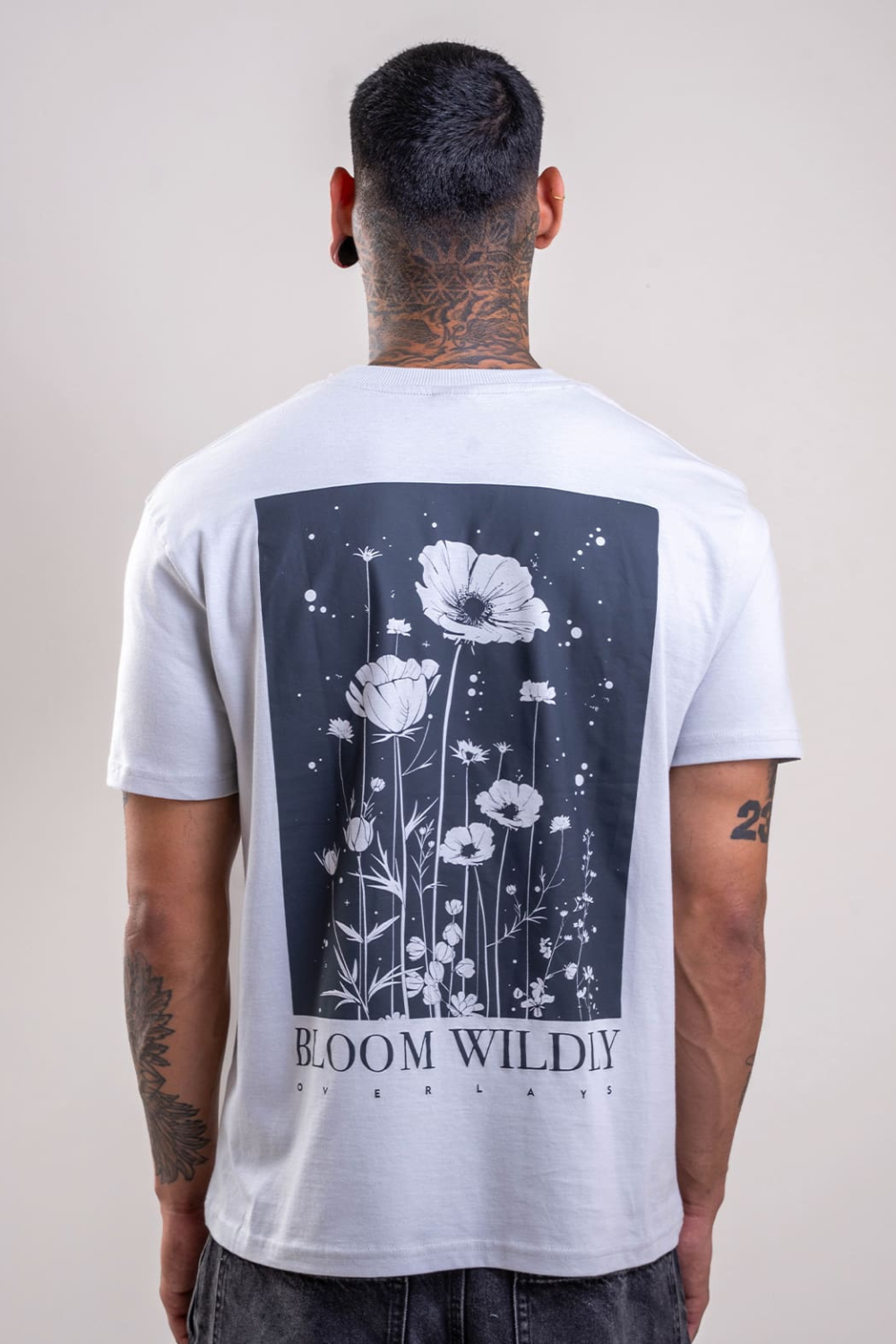 Bloom Wildly Relaxed Fit Grey T-Shirt