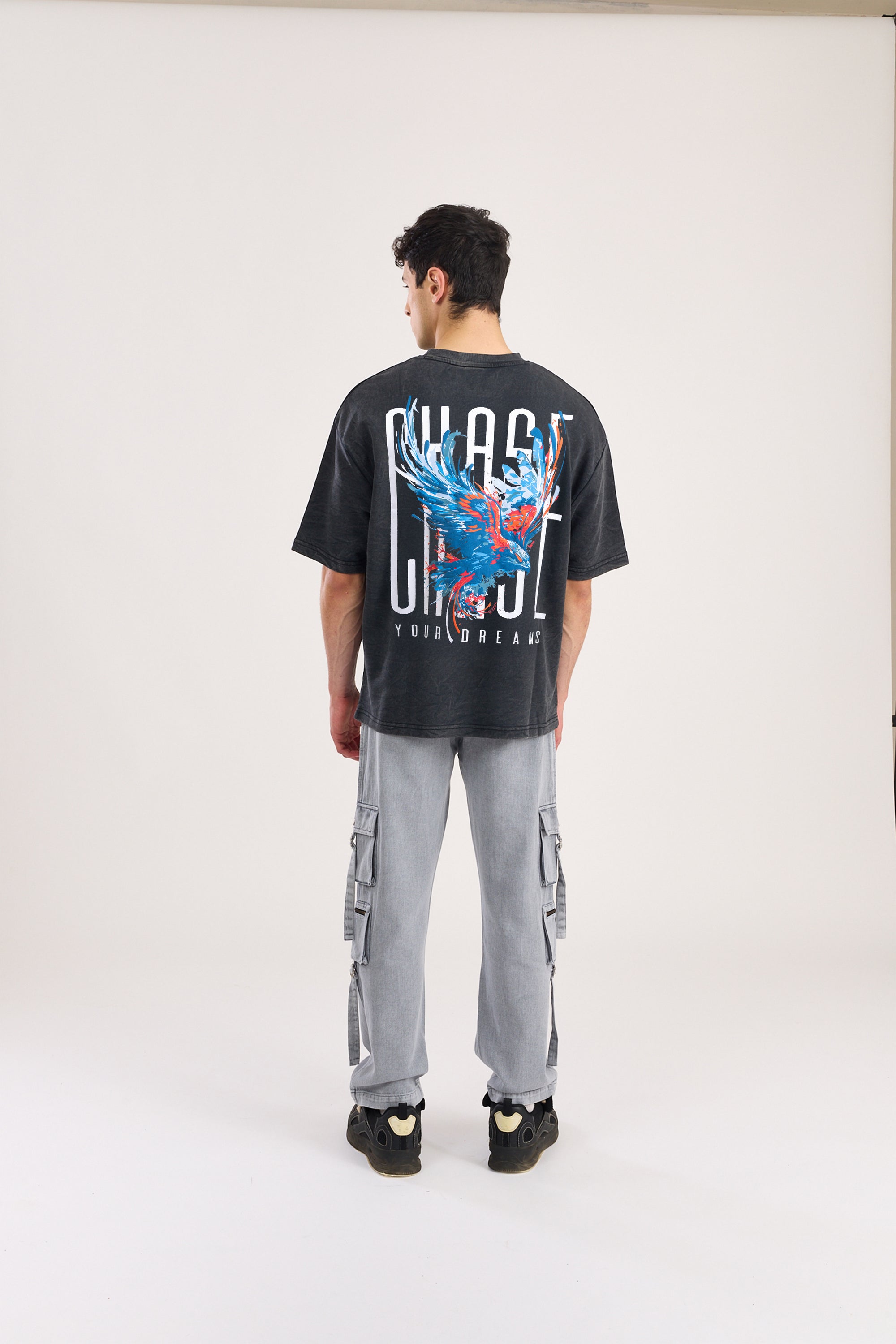 Chase Onyx Heavy Weight Oversized Fit T-Shirt