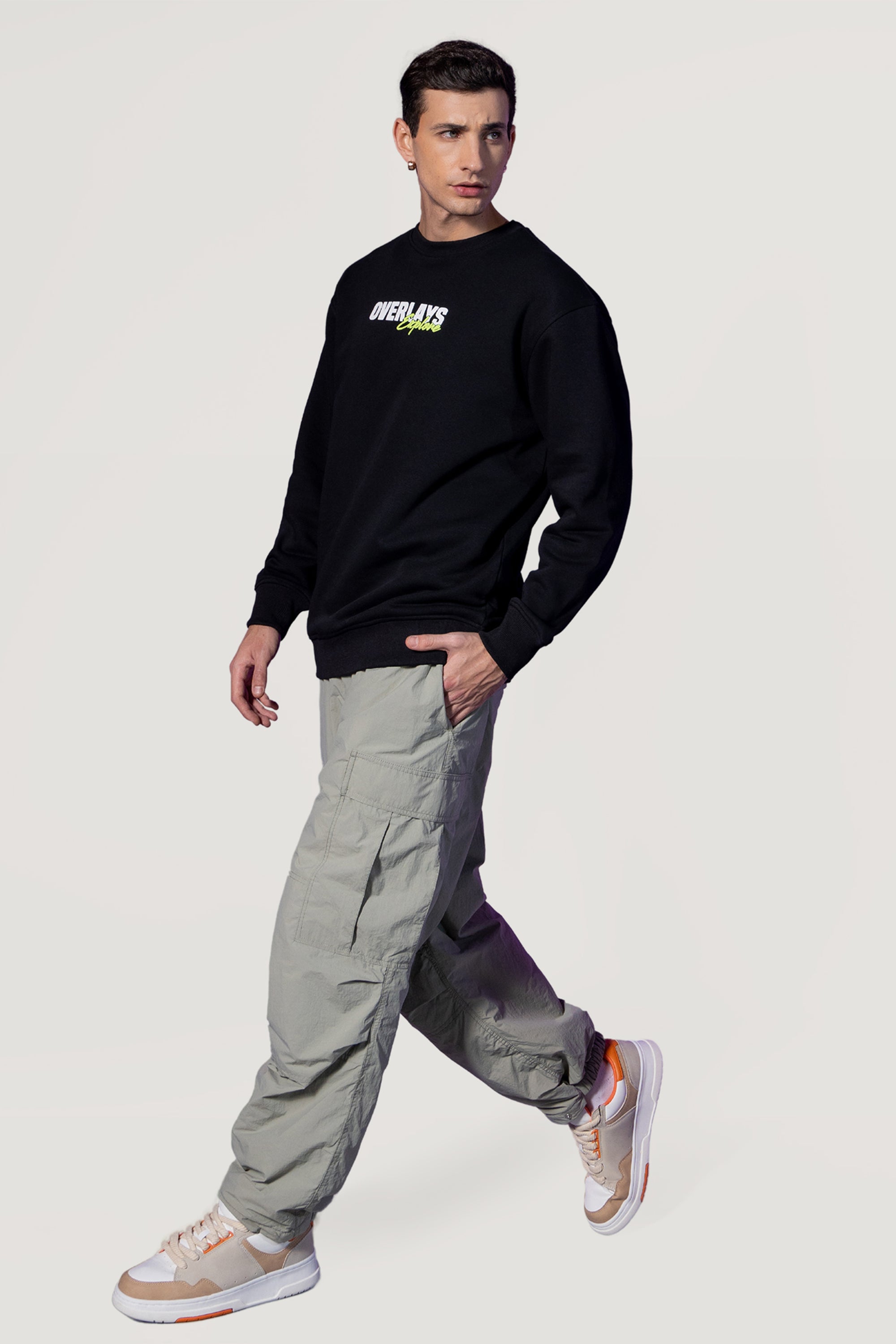 Explore Black Sweatshirt
