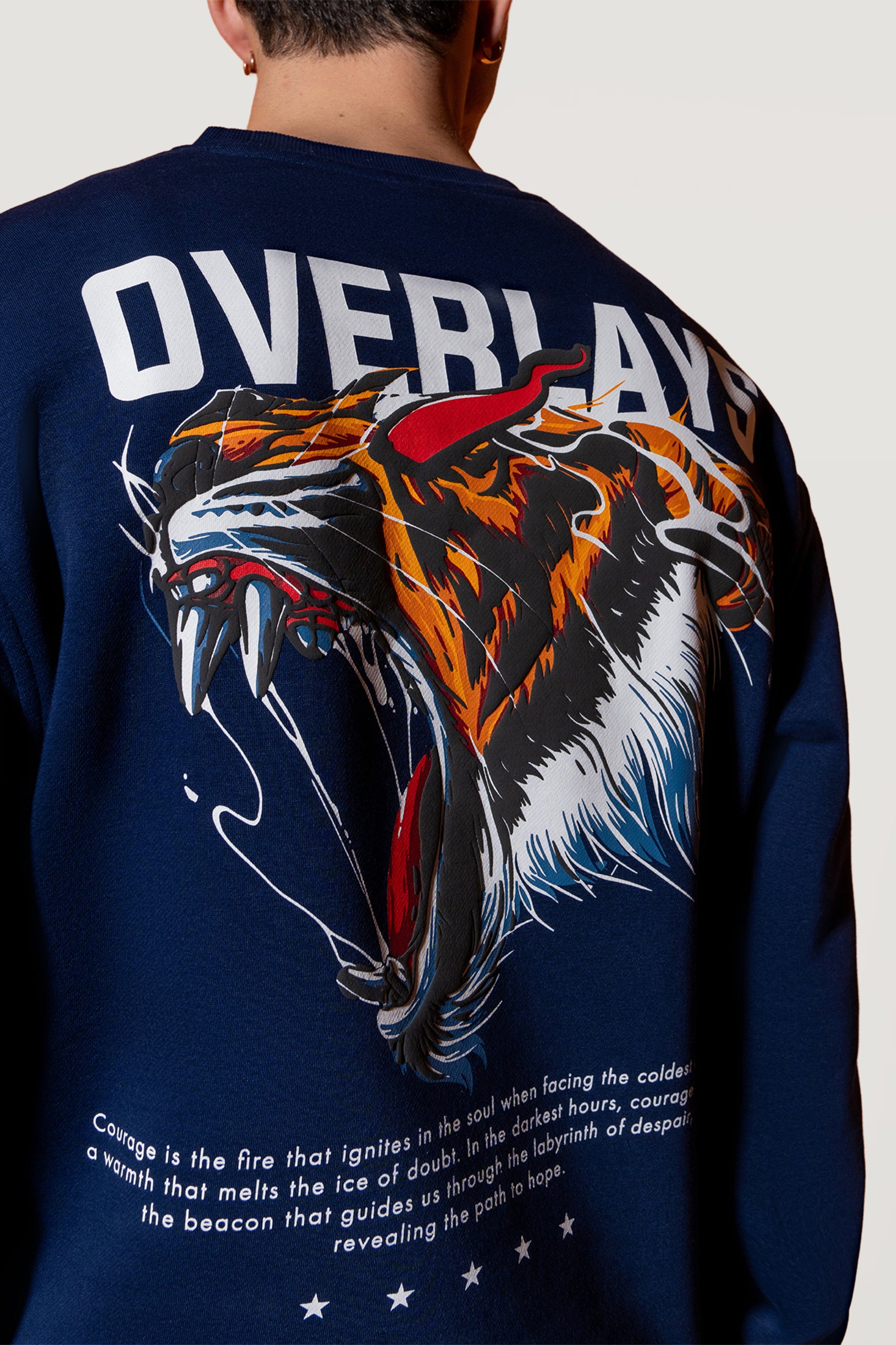 Fearless Navy Sweatshirt