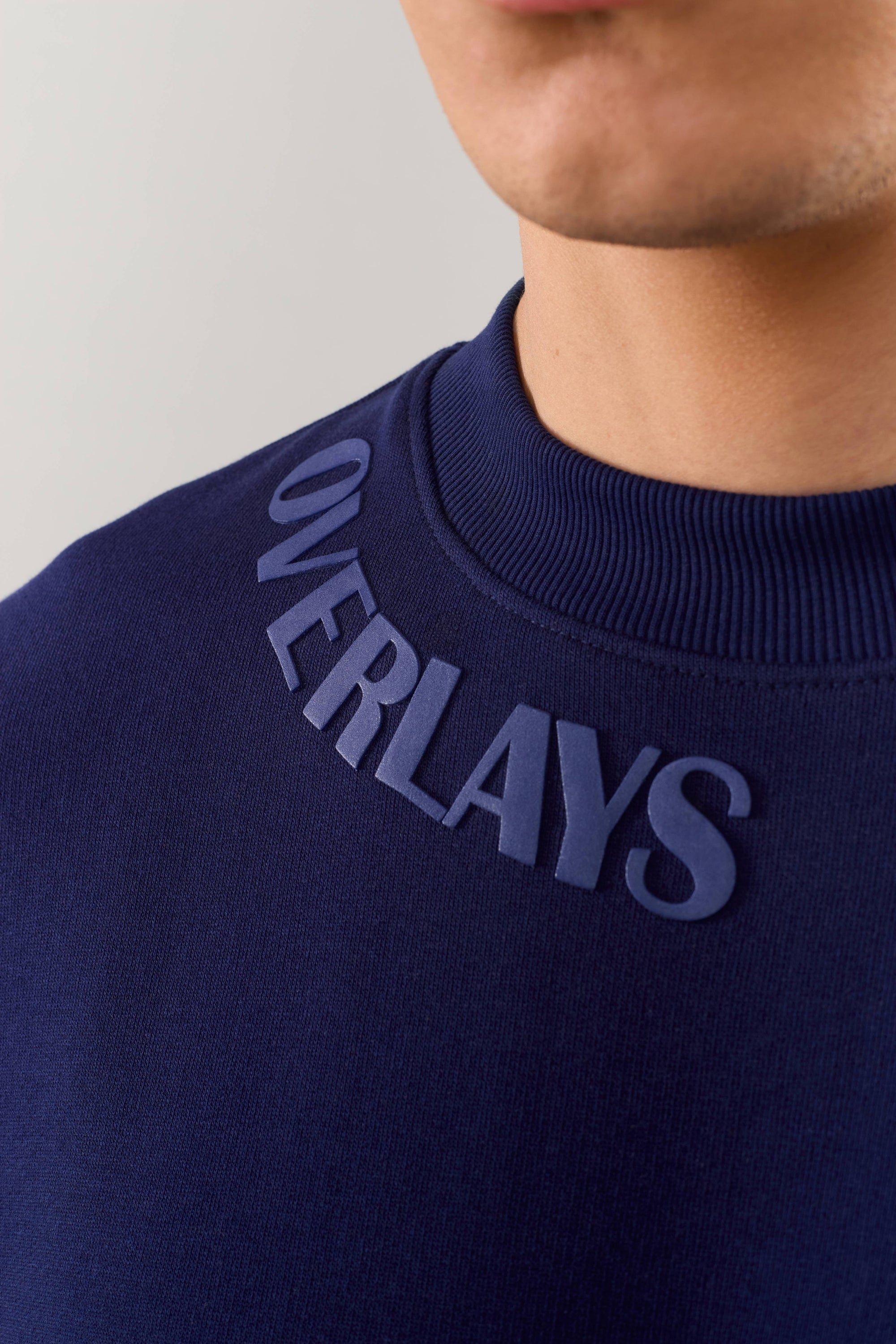 Heavy Weight Navy Warrior Arc Oversized T-shirt