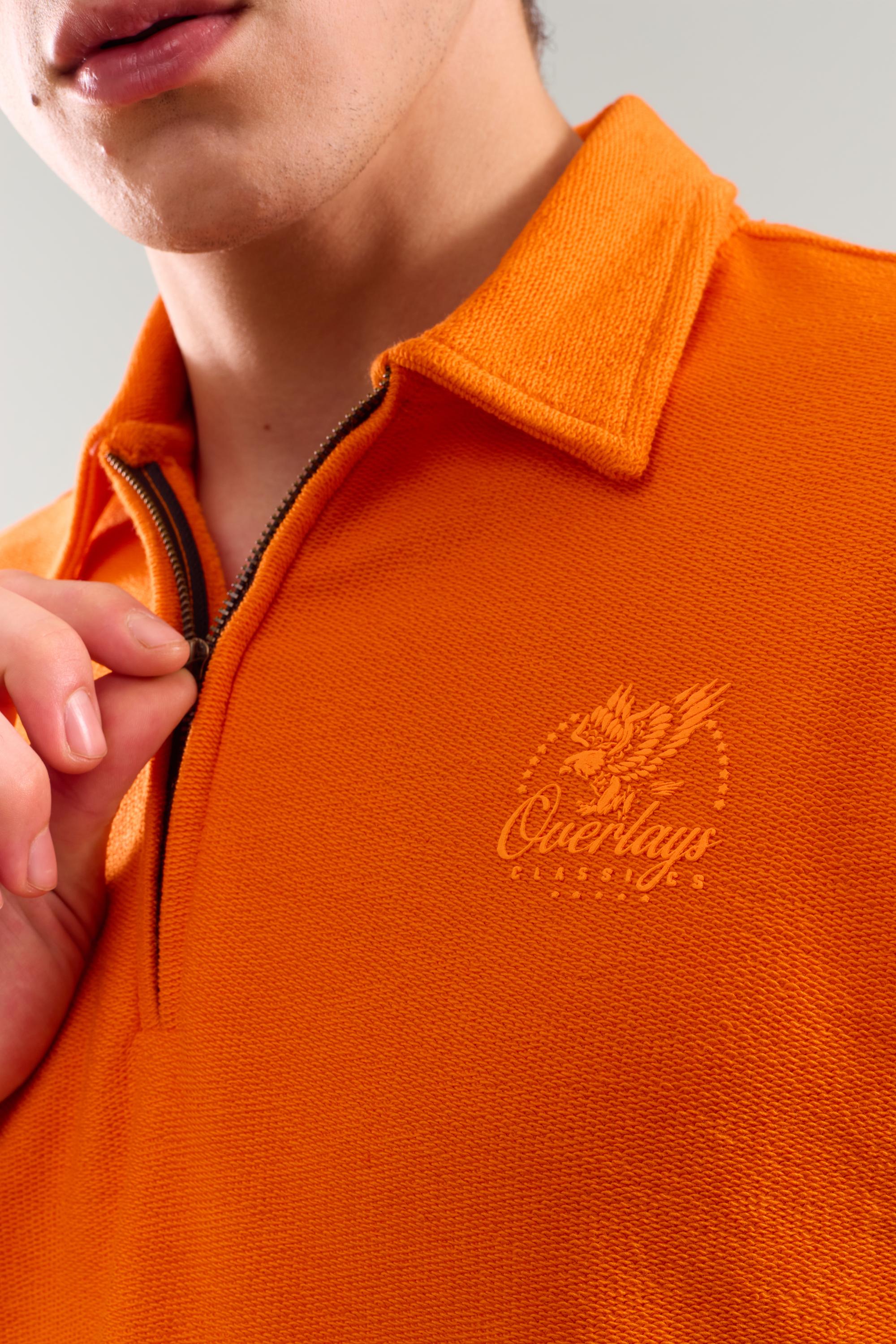 Amber Textured Polo