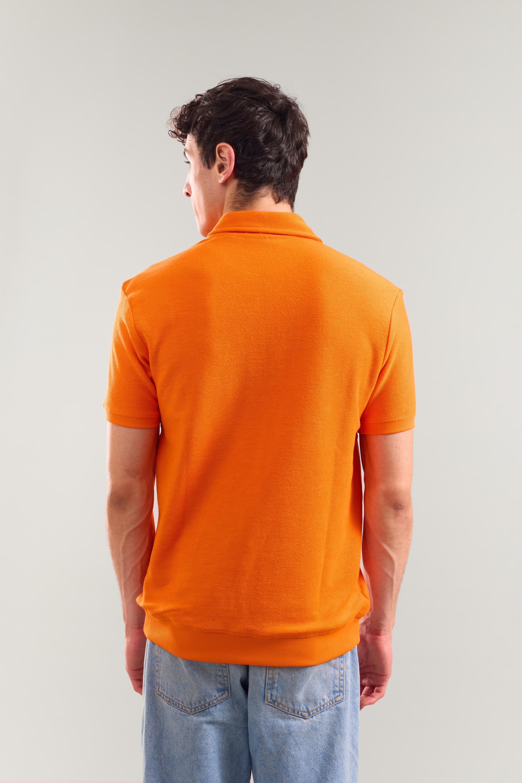 Amber Textured Polo