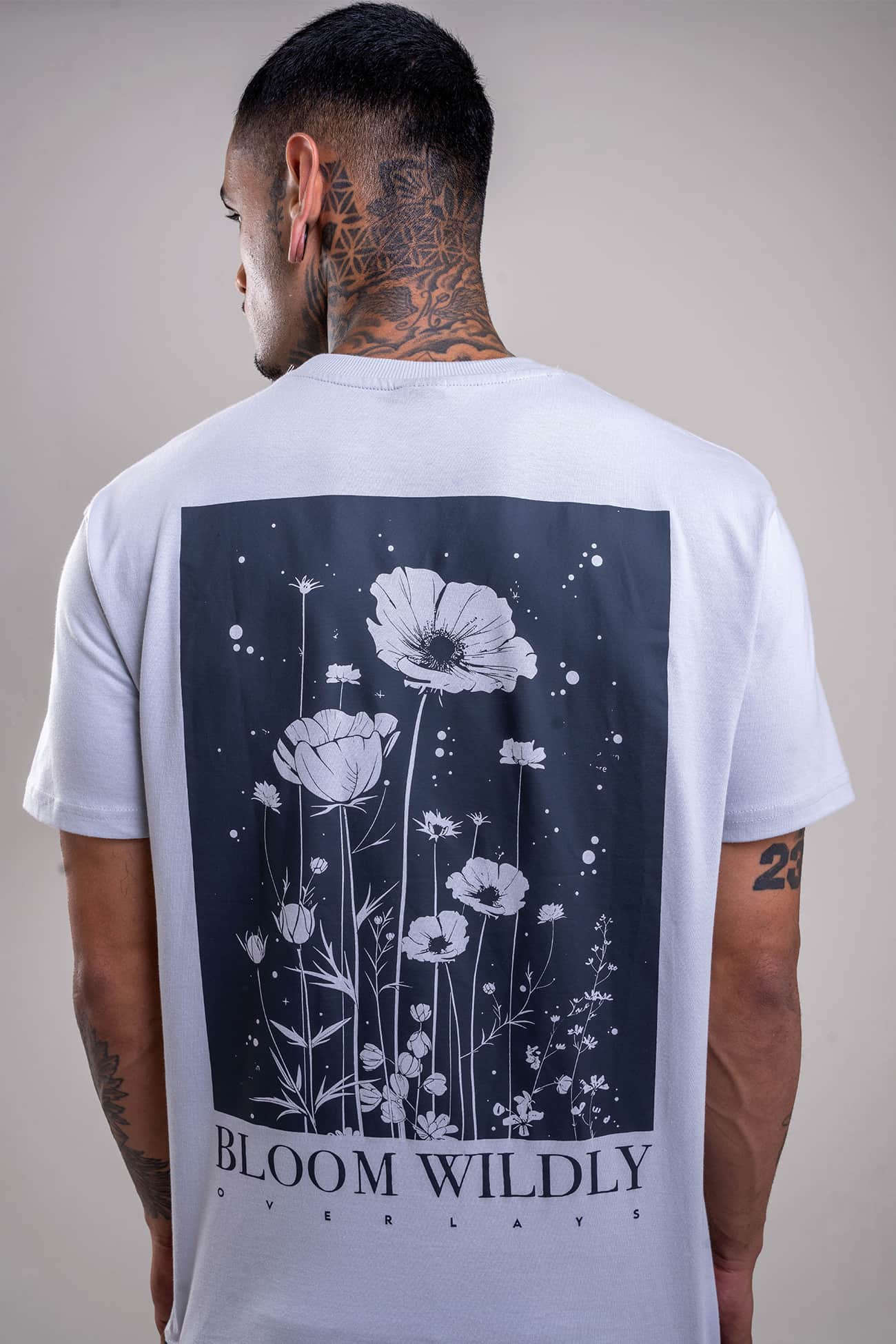 Bloom Wildly Relaxed Fit Grey T-Shirt