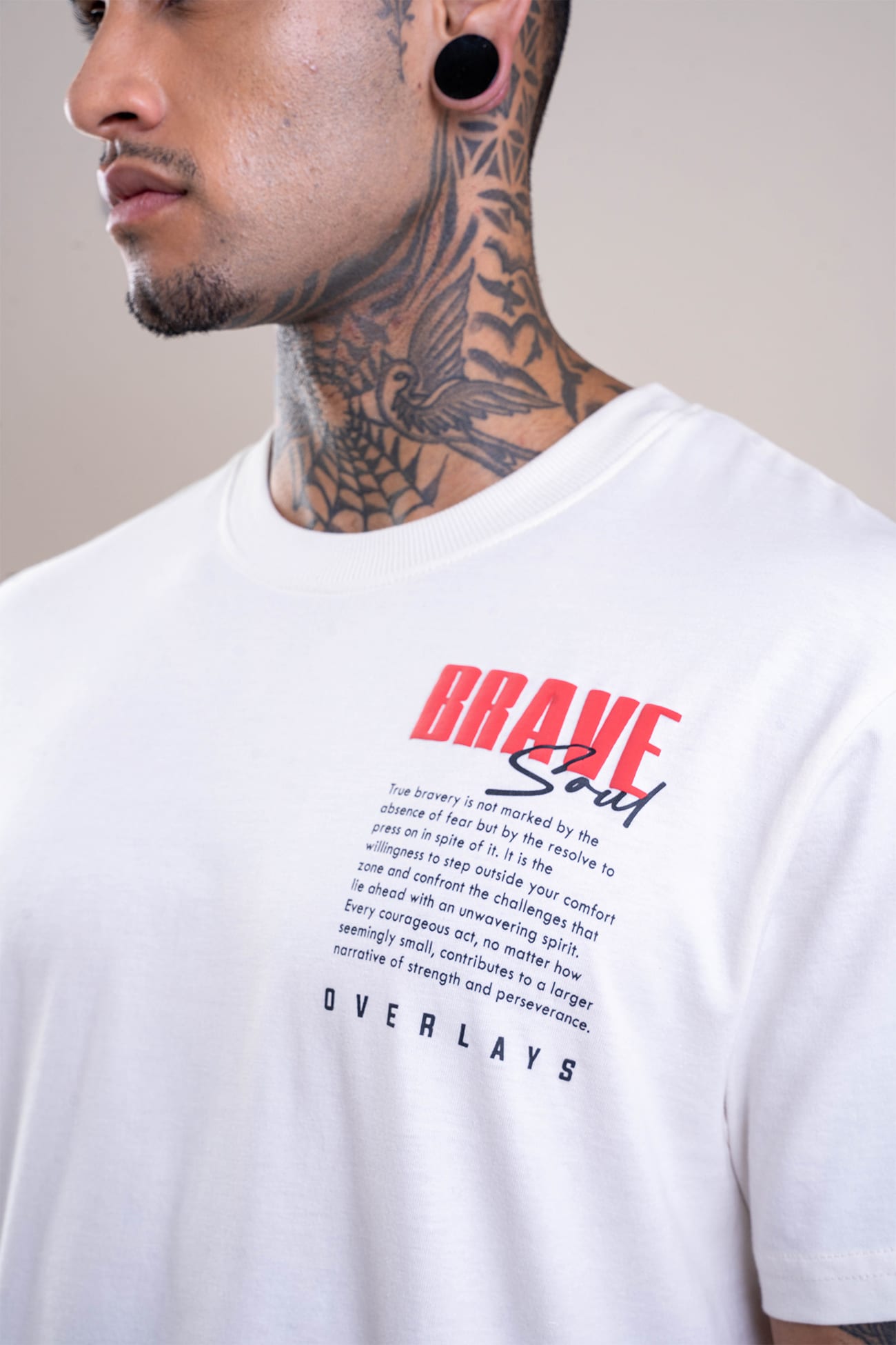 The Brave Soul Relaxed Fit 100% Soft Cotton T-shirt