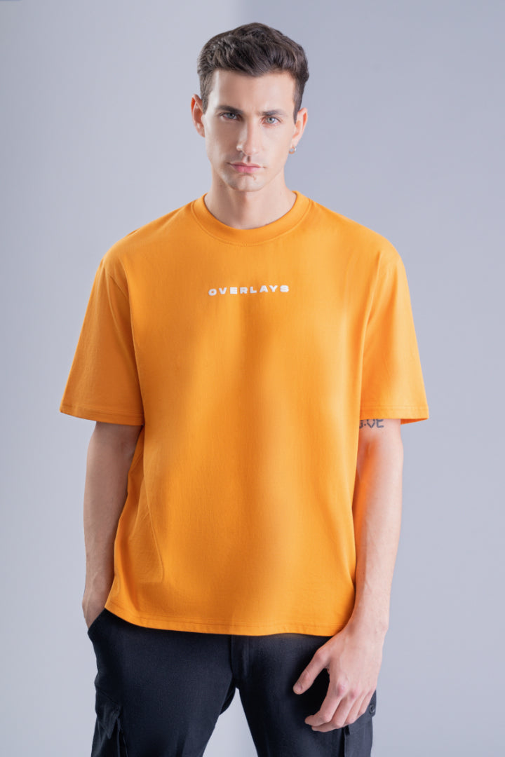Free Spirit Orange Relaxed Fit T-shirt - Ultra Soft