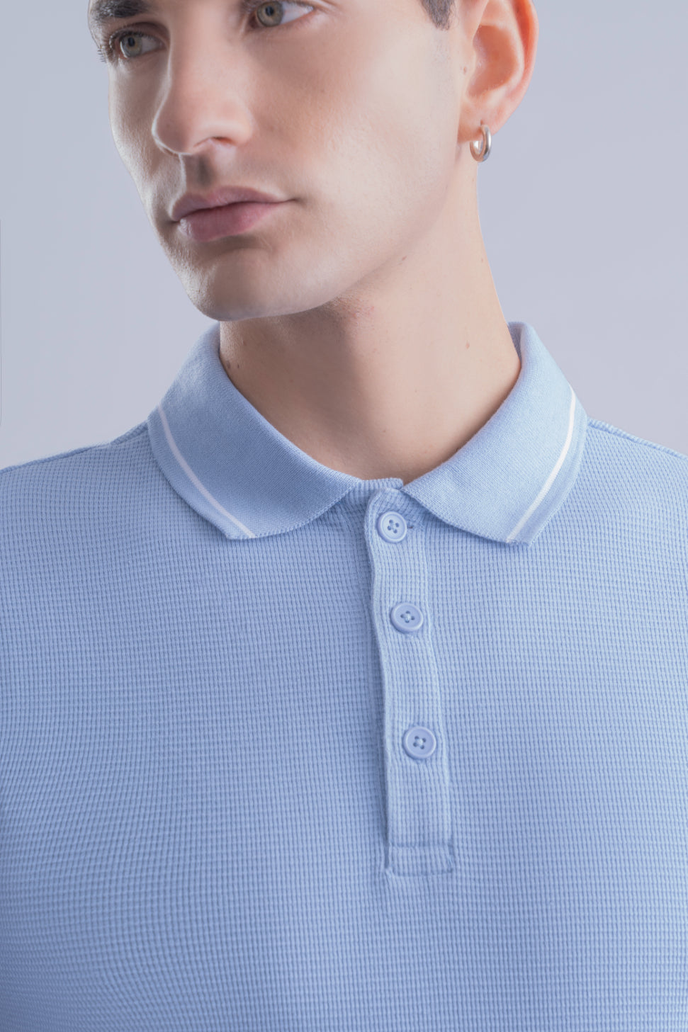 Off-Grid Polo Tshirt - Blue
