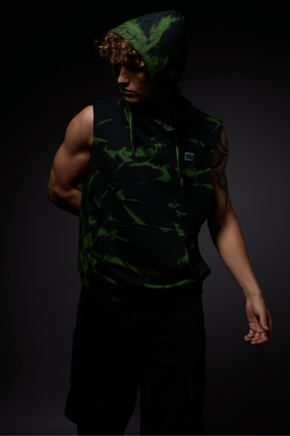 Flash Hood Sleeveless Tank top