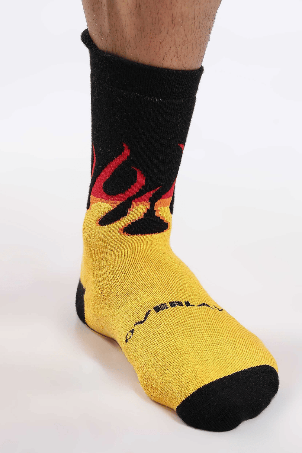 Limitless Socks Flame Yellow