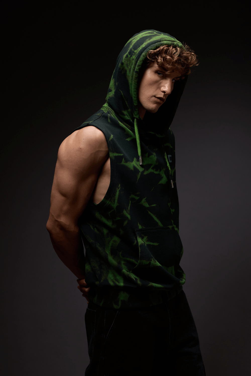 Flash Hood Sleeveless Tank top