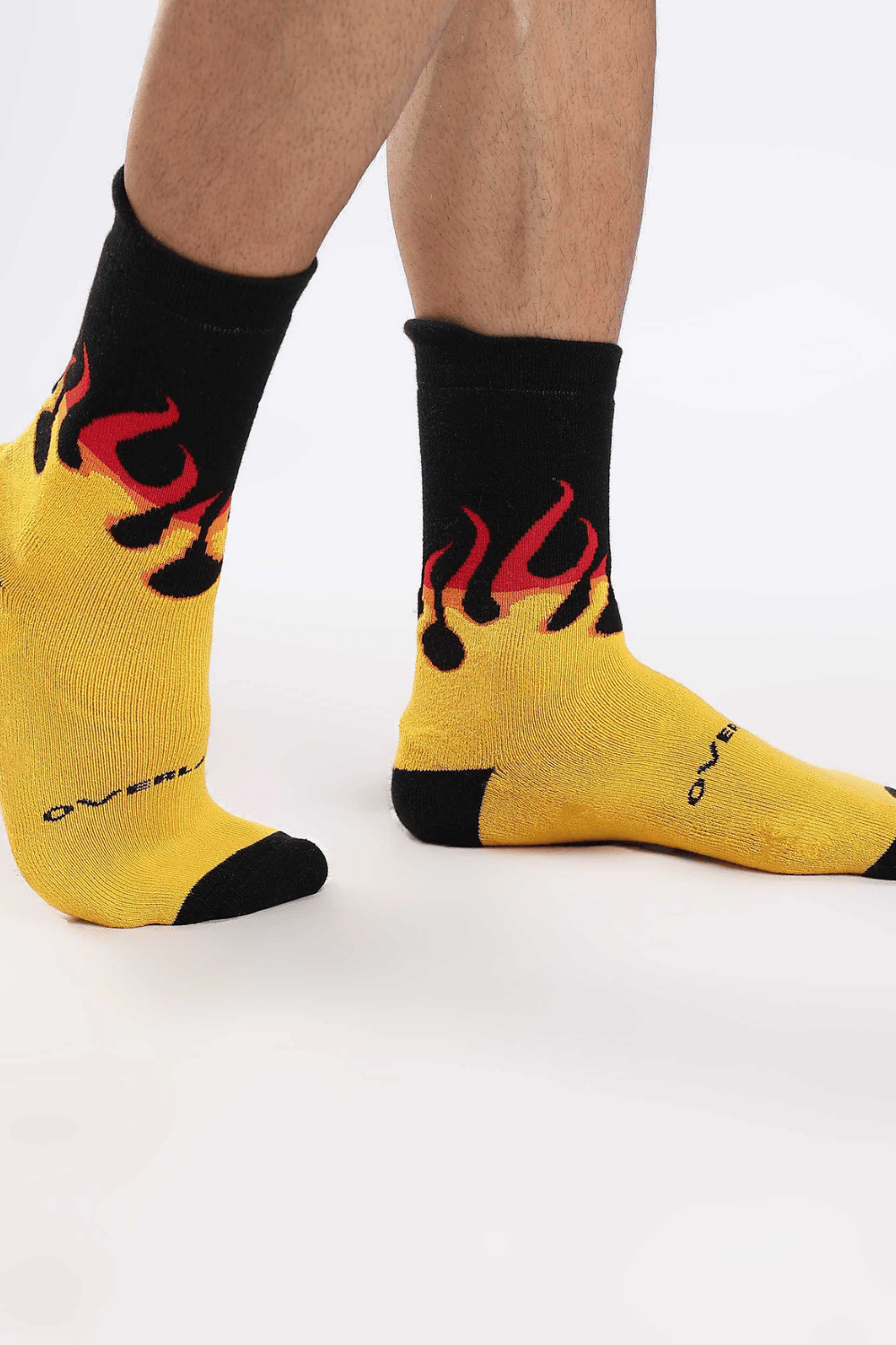Limitless Socks Flame Yellow