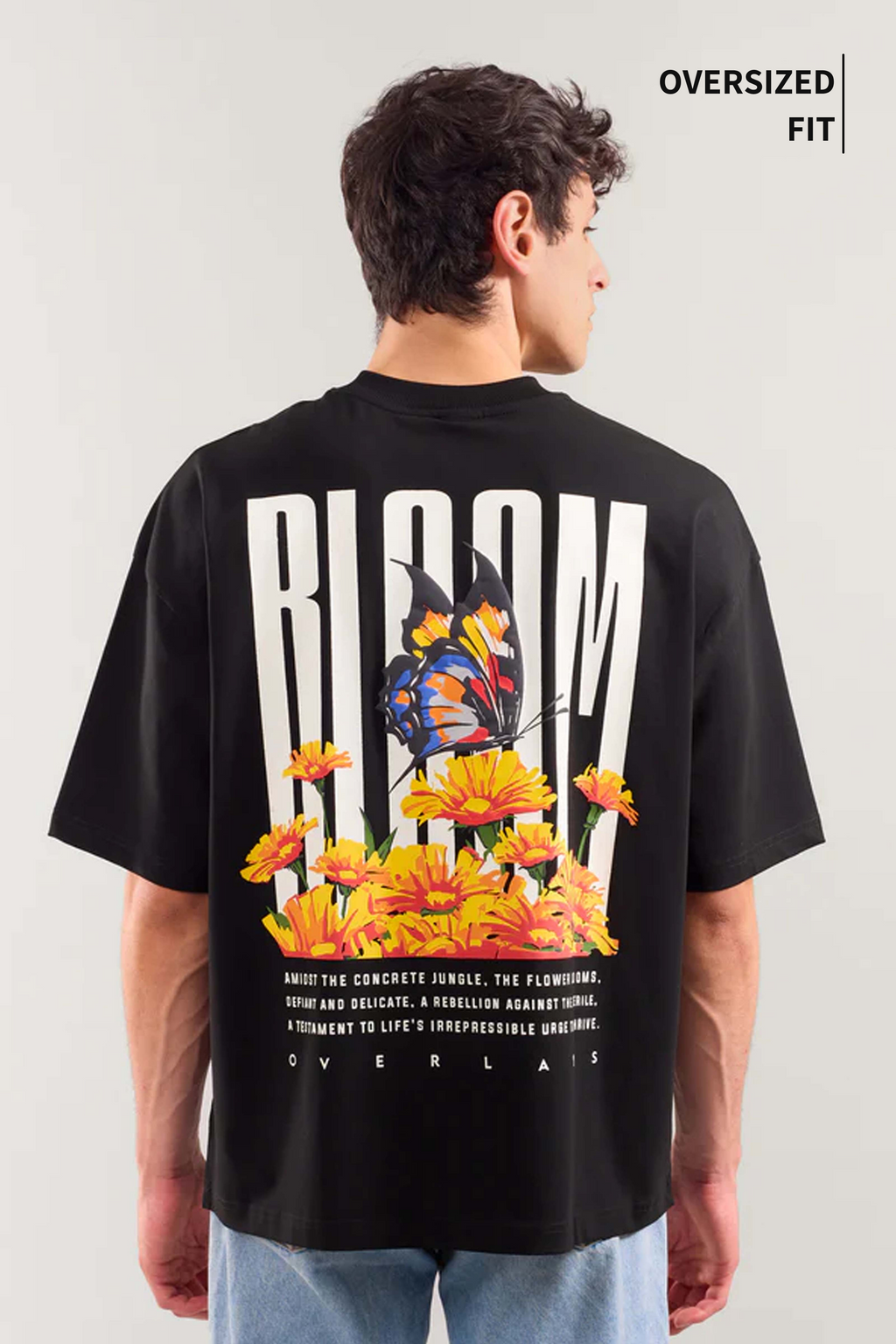 Black Evolve - Evolve Arc Oversized T-shirt - Ultra Soft