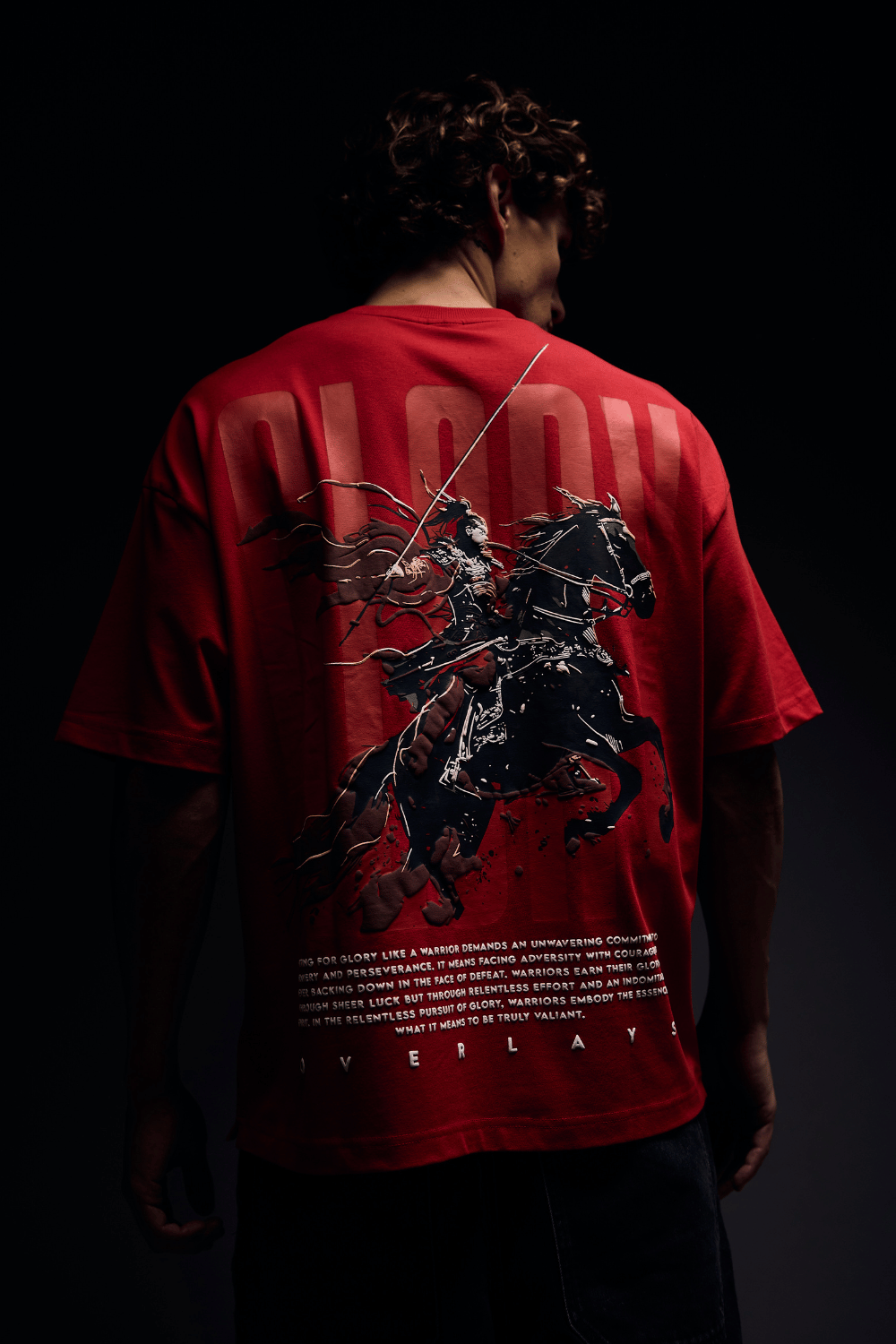 Glory Arc Relaxed Fit T-Shirt - 100% Cotton