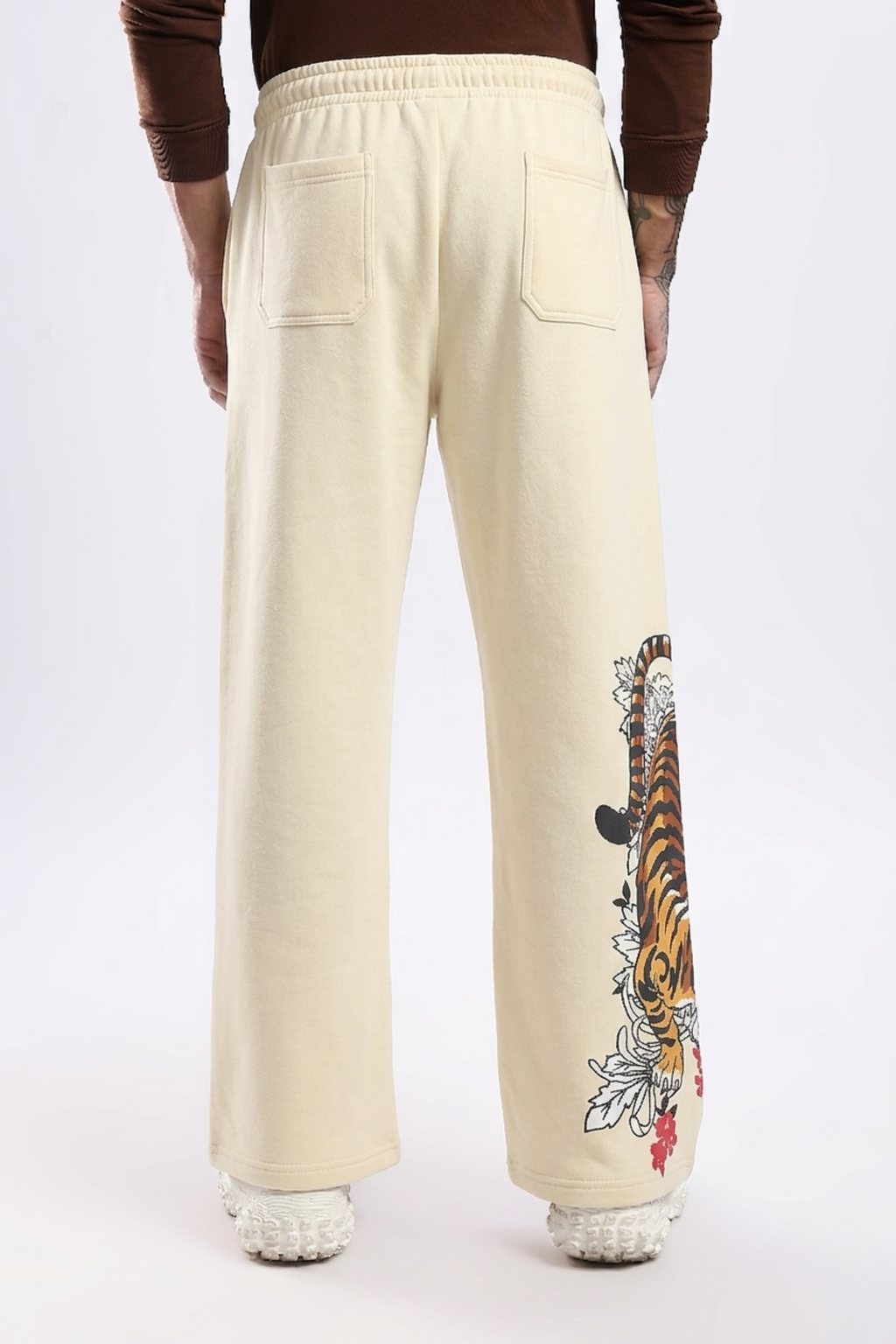 Wild Drift Beige Joggers