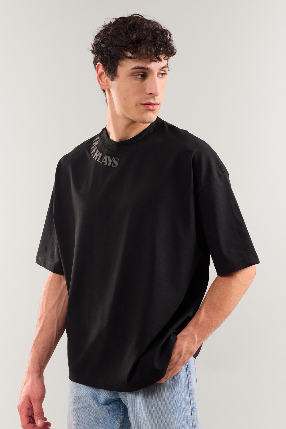 Heavy weight Black ARC Oversized Fit T- Shirt