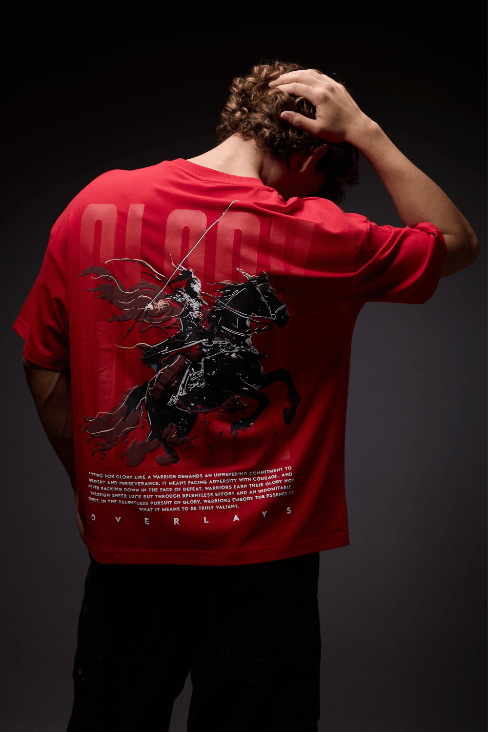 Glory Arc Relaxed Fit T-Shirt - 100% Cotton