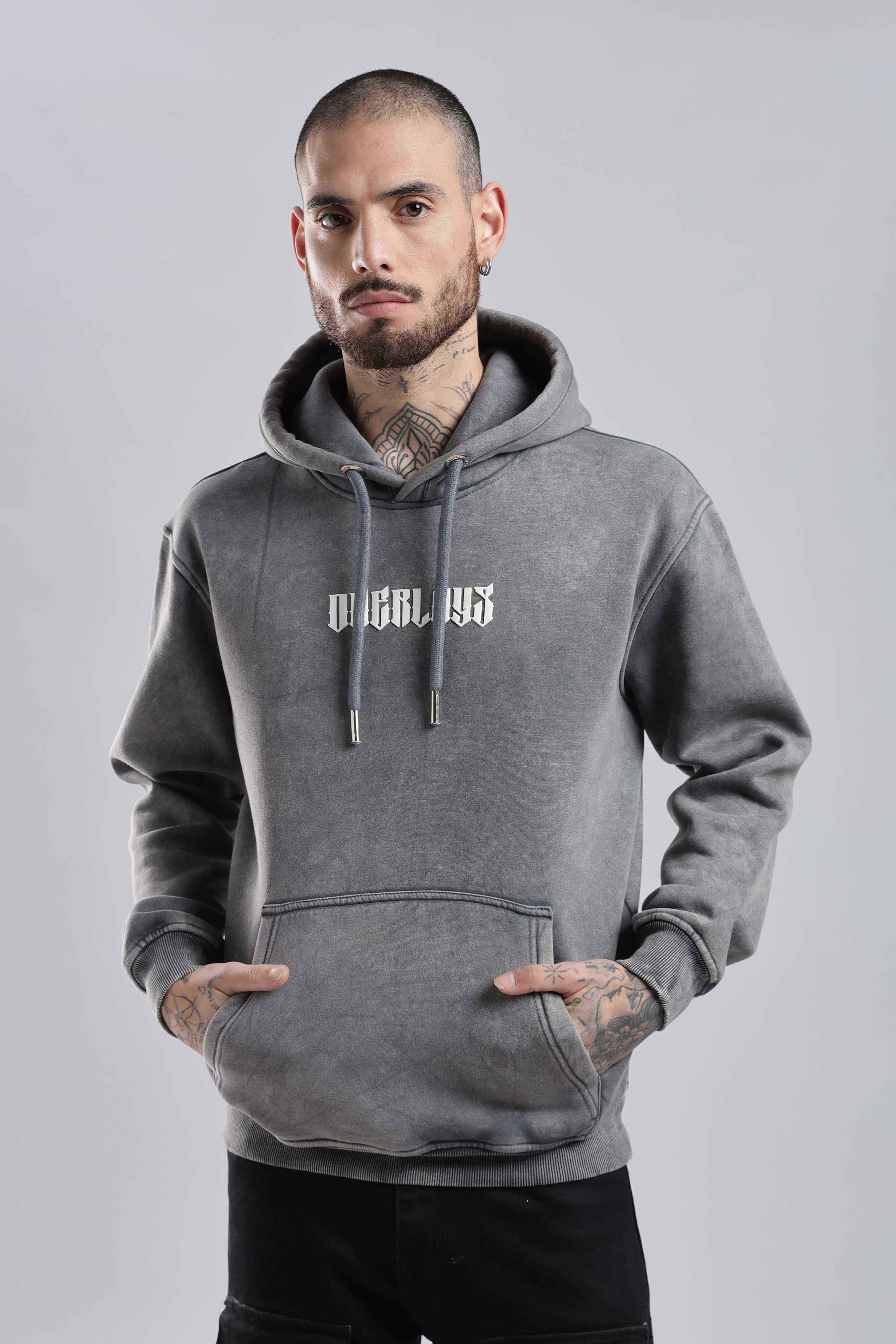 Chase Distressed Oversized Hoodie