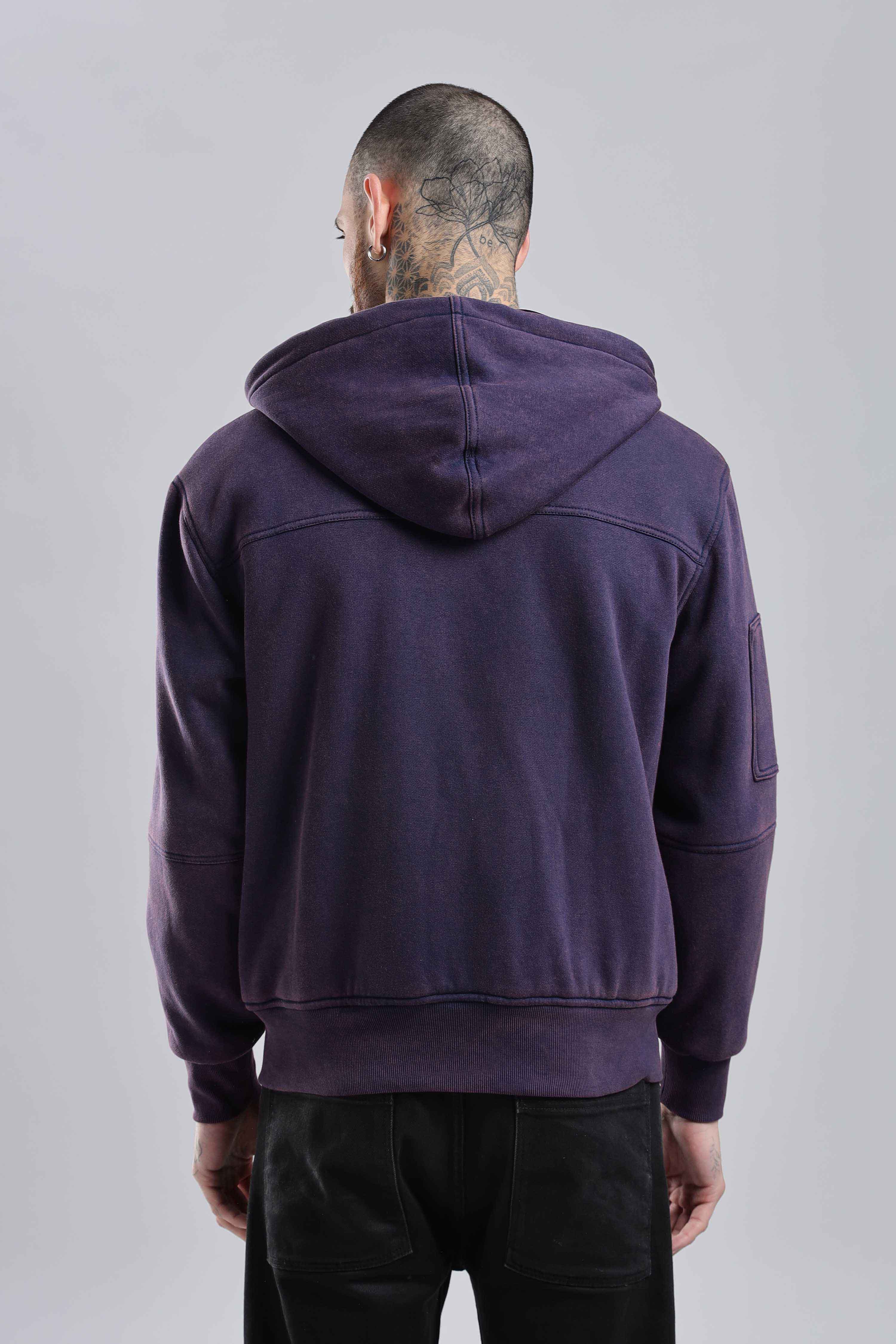 Violet Rage Distressed jacket