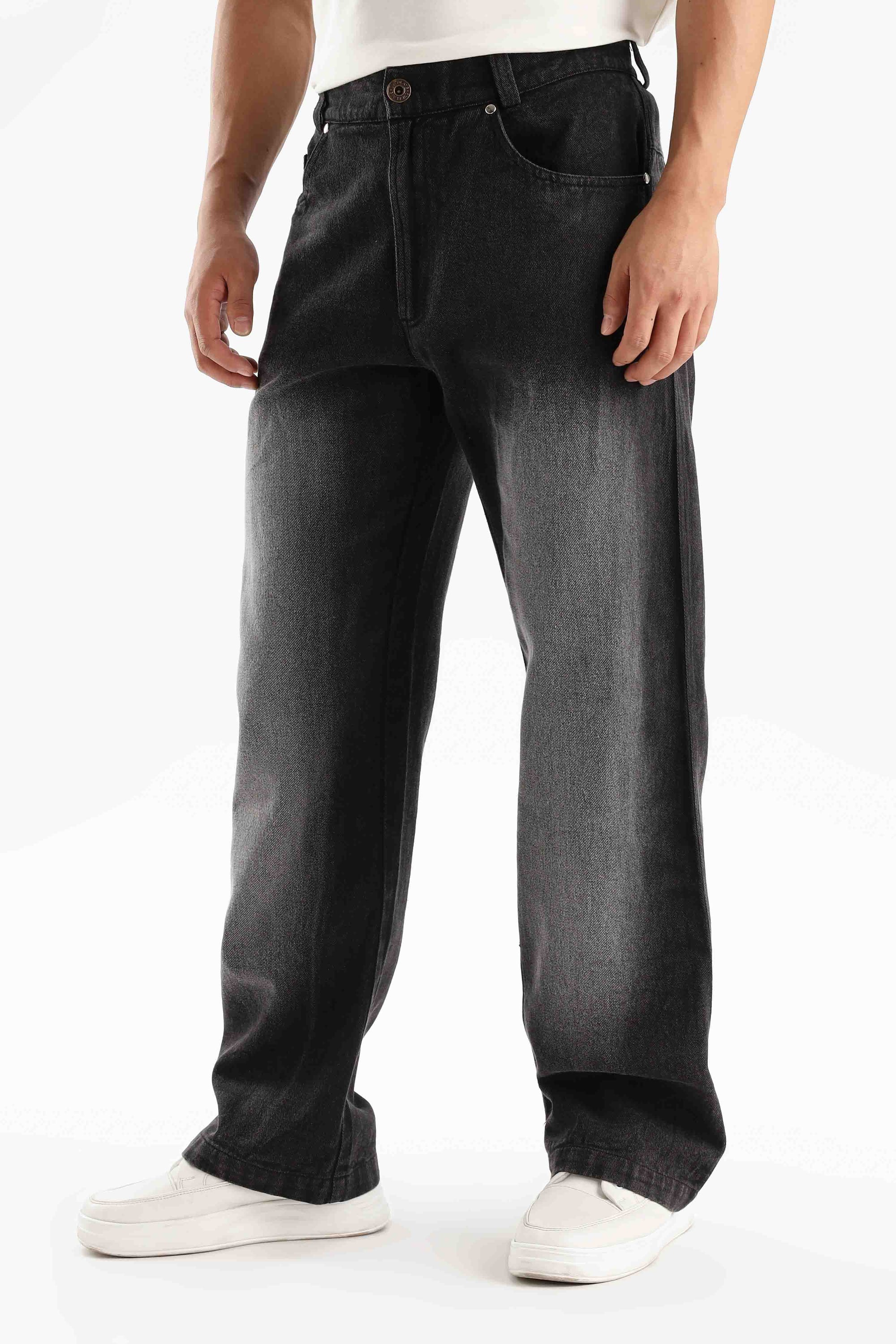 Mignight Black Washed Cargo