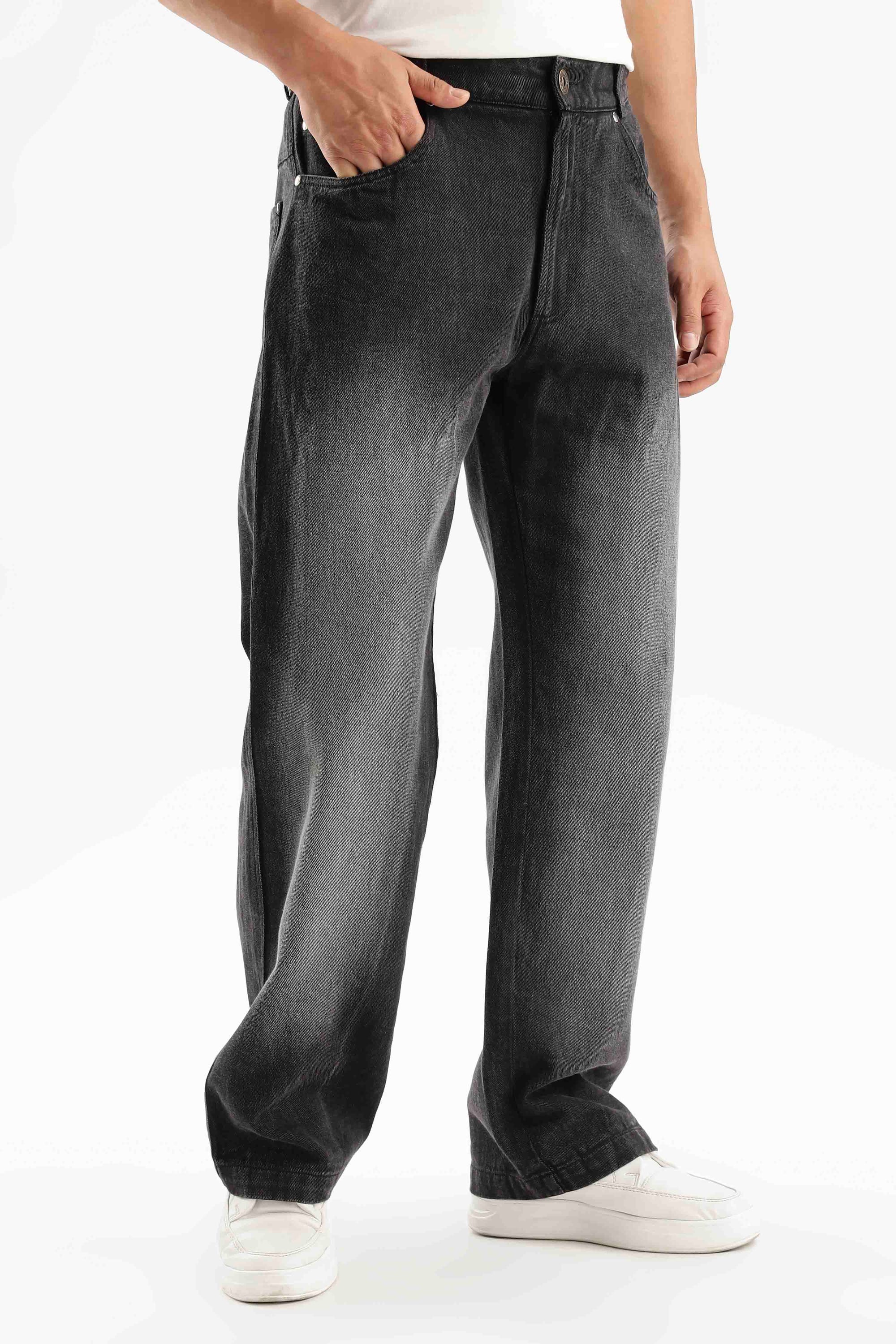 Mignight Black Washed Cargo