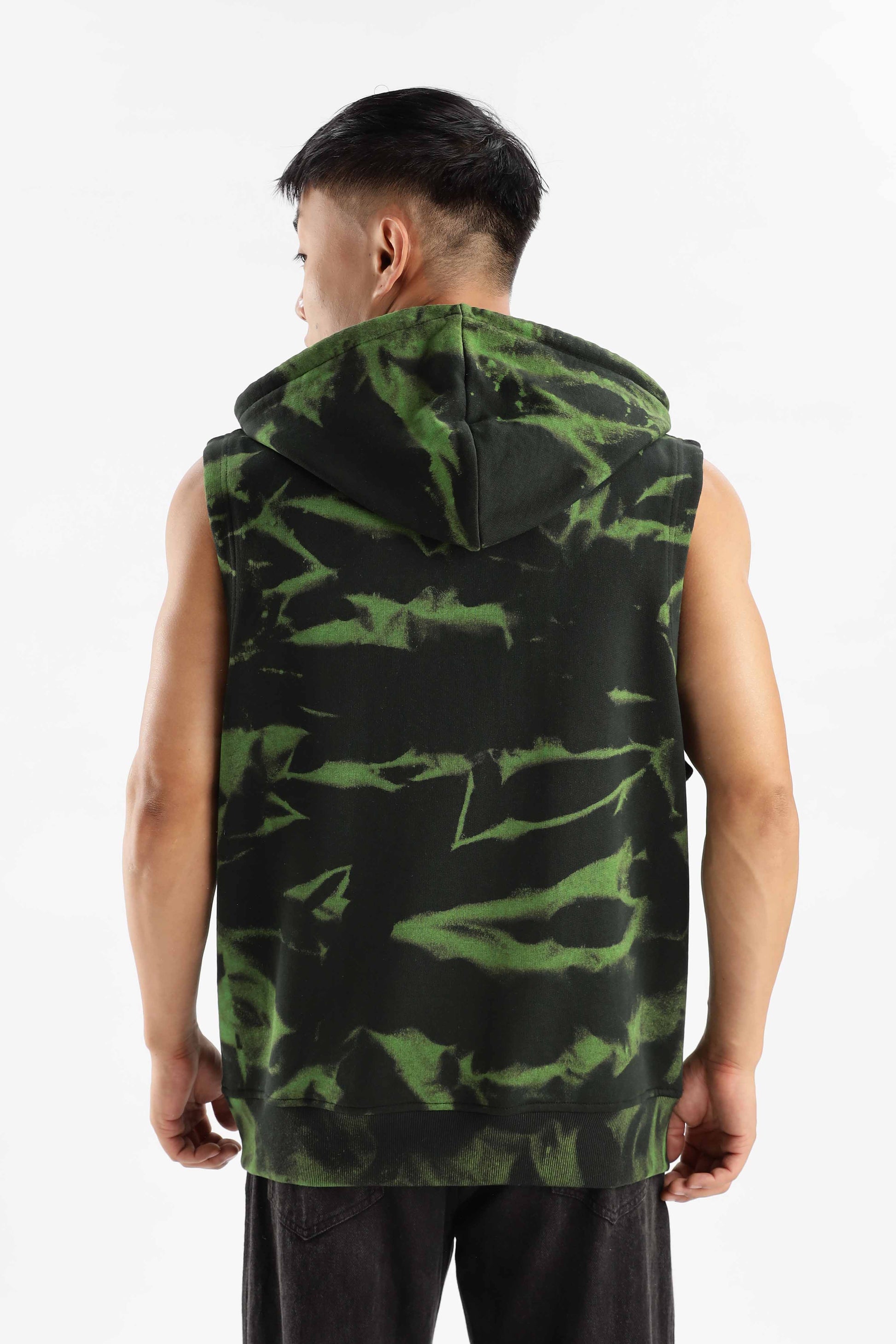 Flash Hood Sleeveless tank top