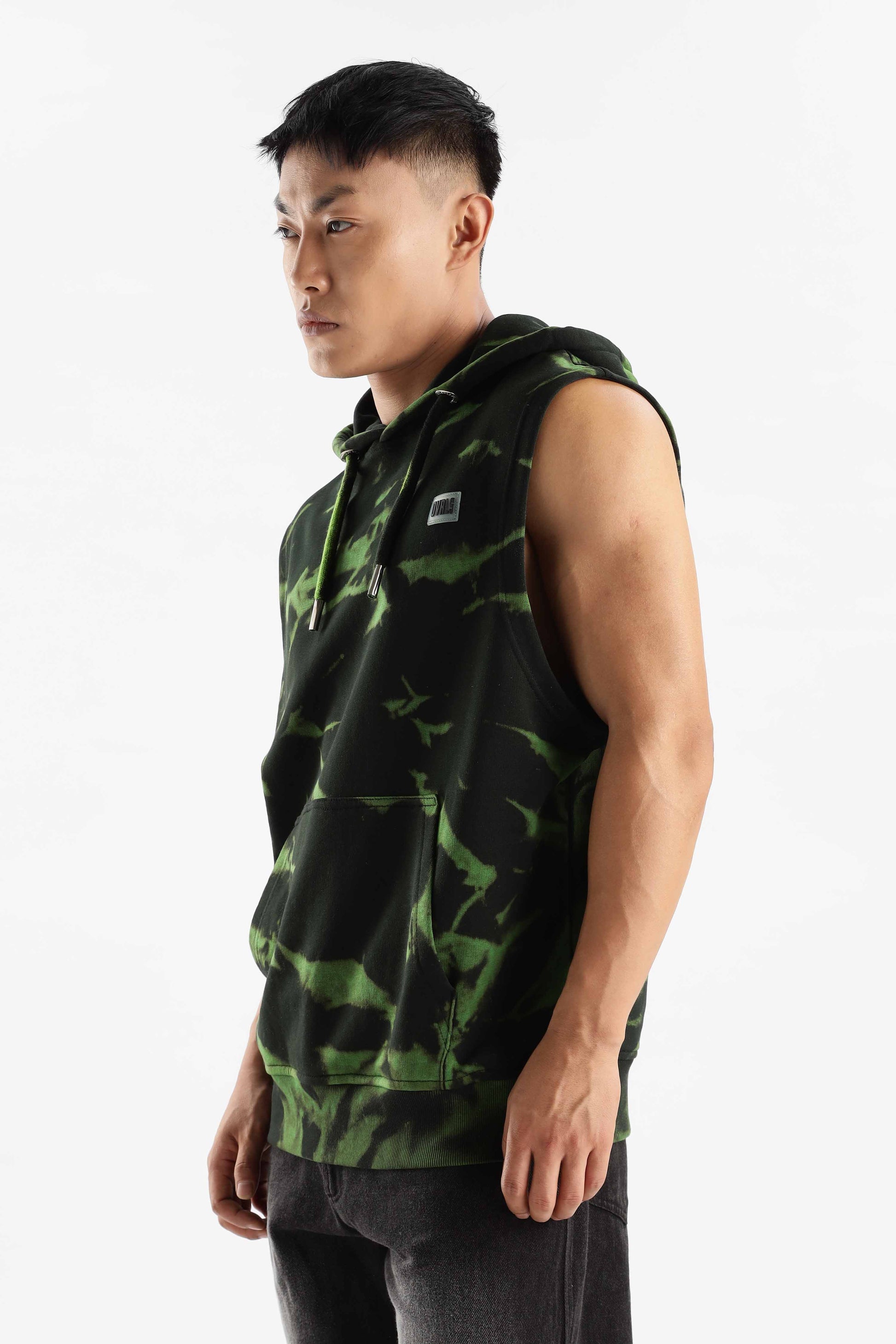 Flash Hood Sleeveless tank top