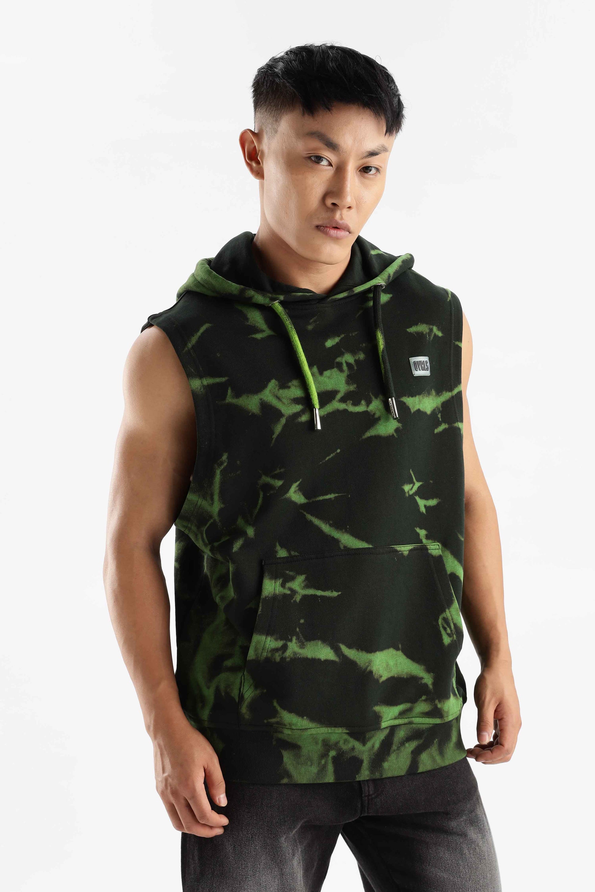 Flash Hood Sleeveless tank top