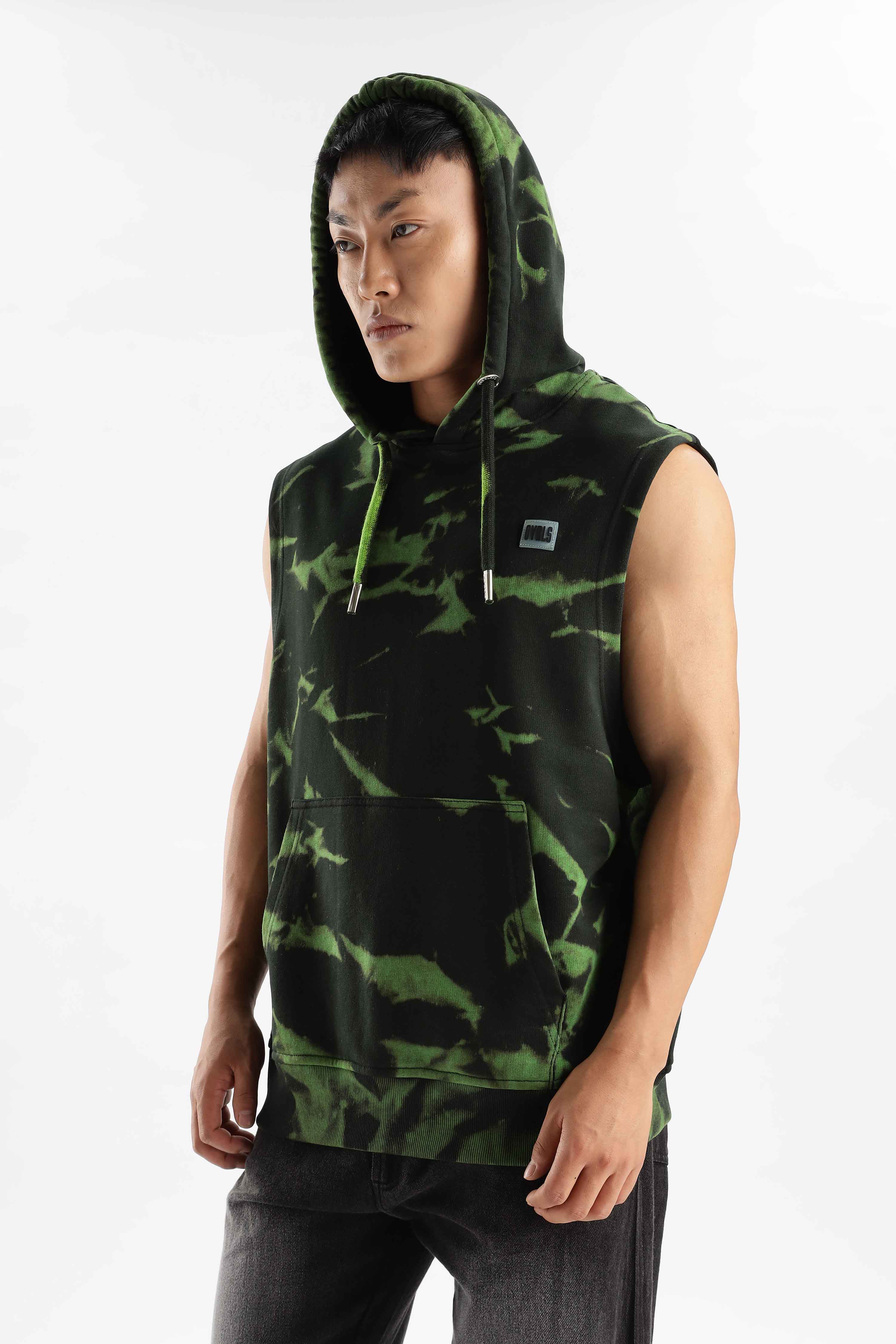 Flash Hood Sleeveless tank top
