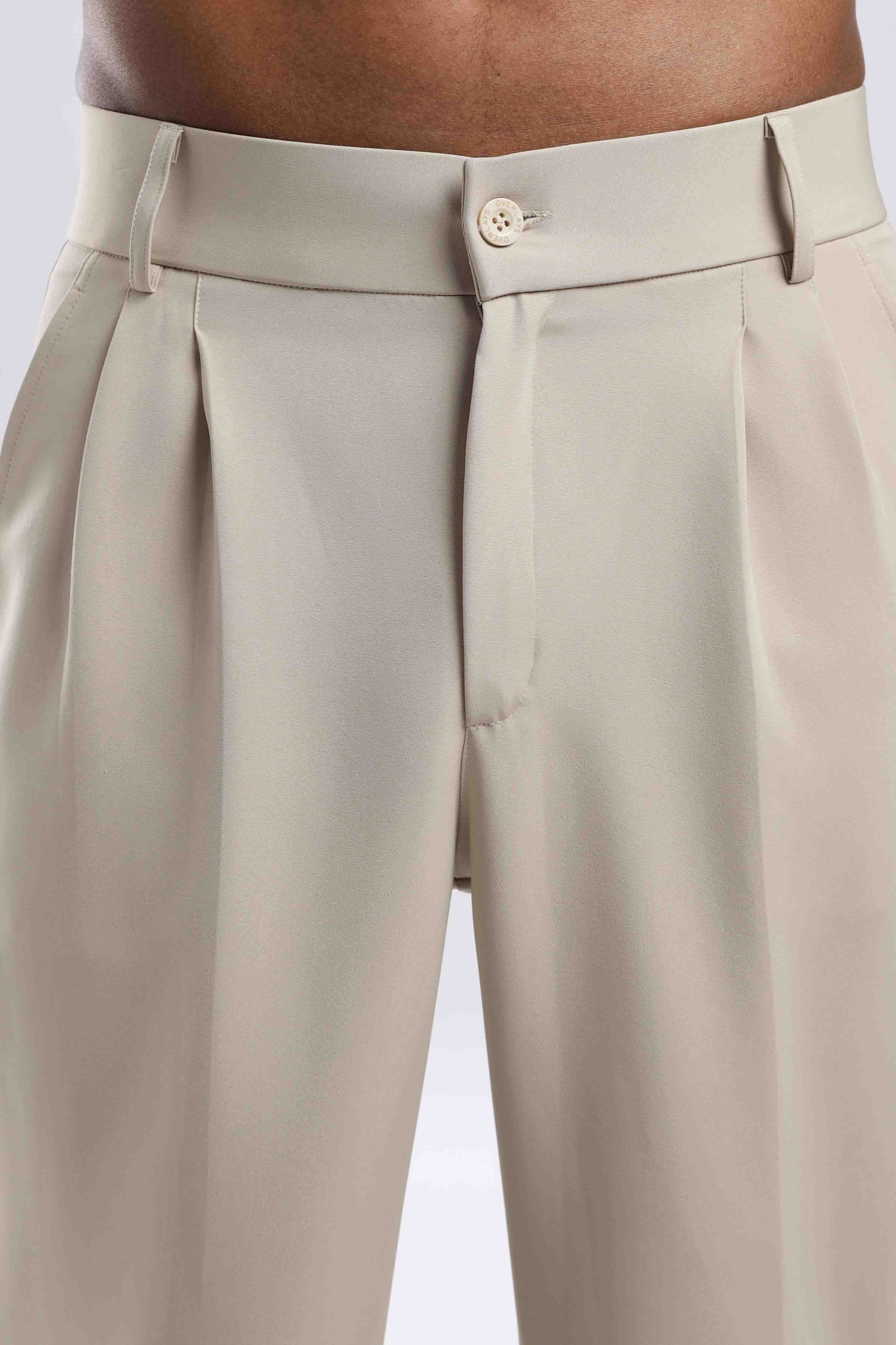 Beige Korean Pant