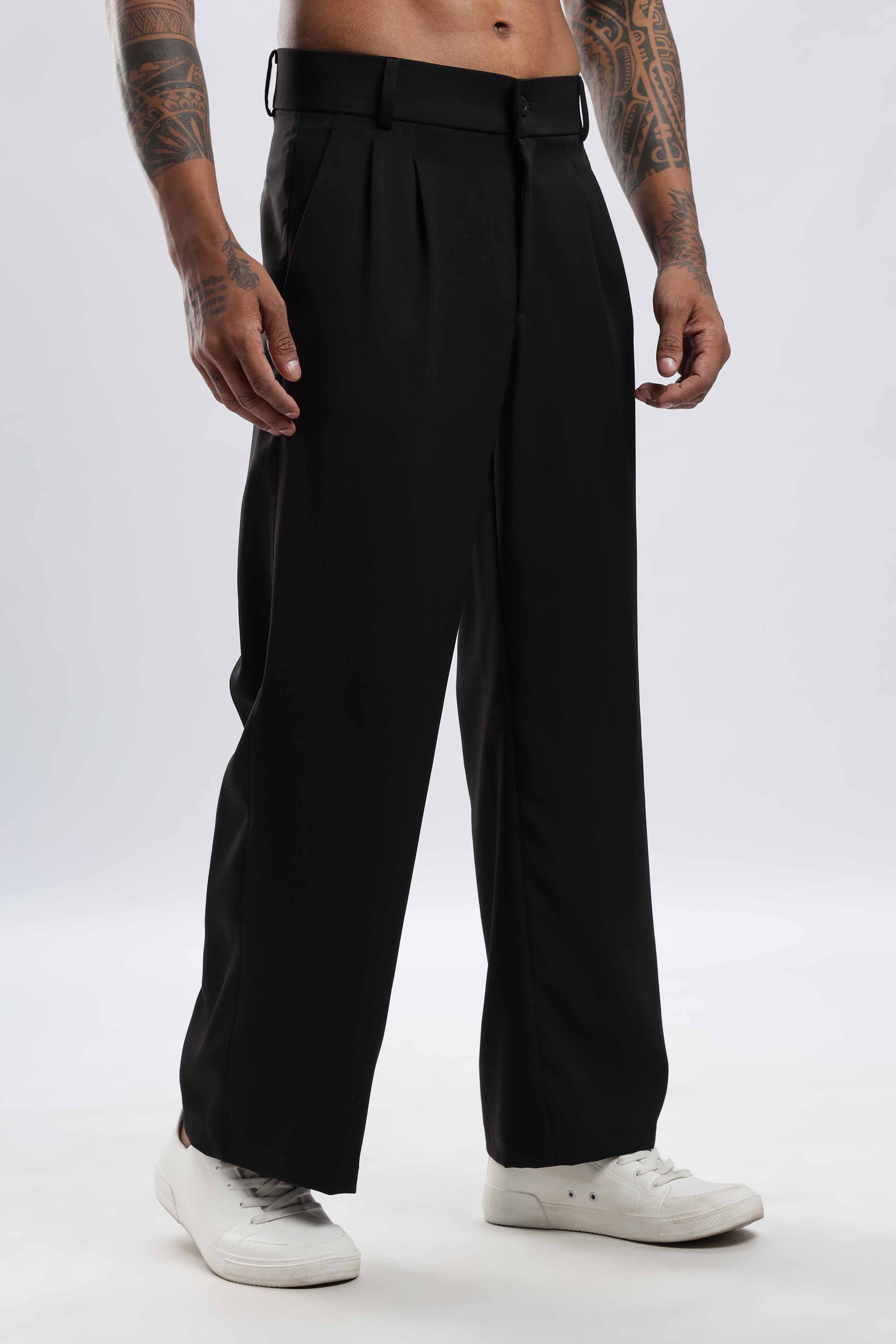 Black Korean Pant