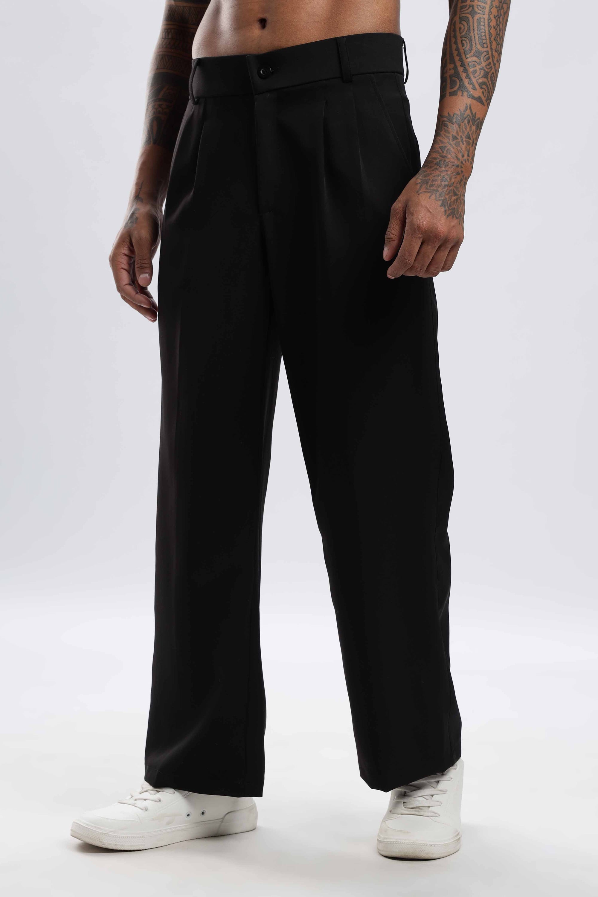 Black Korean Pant