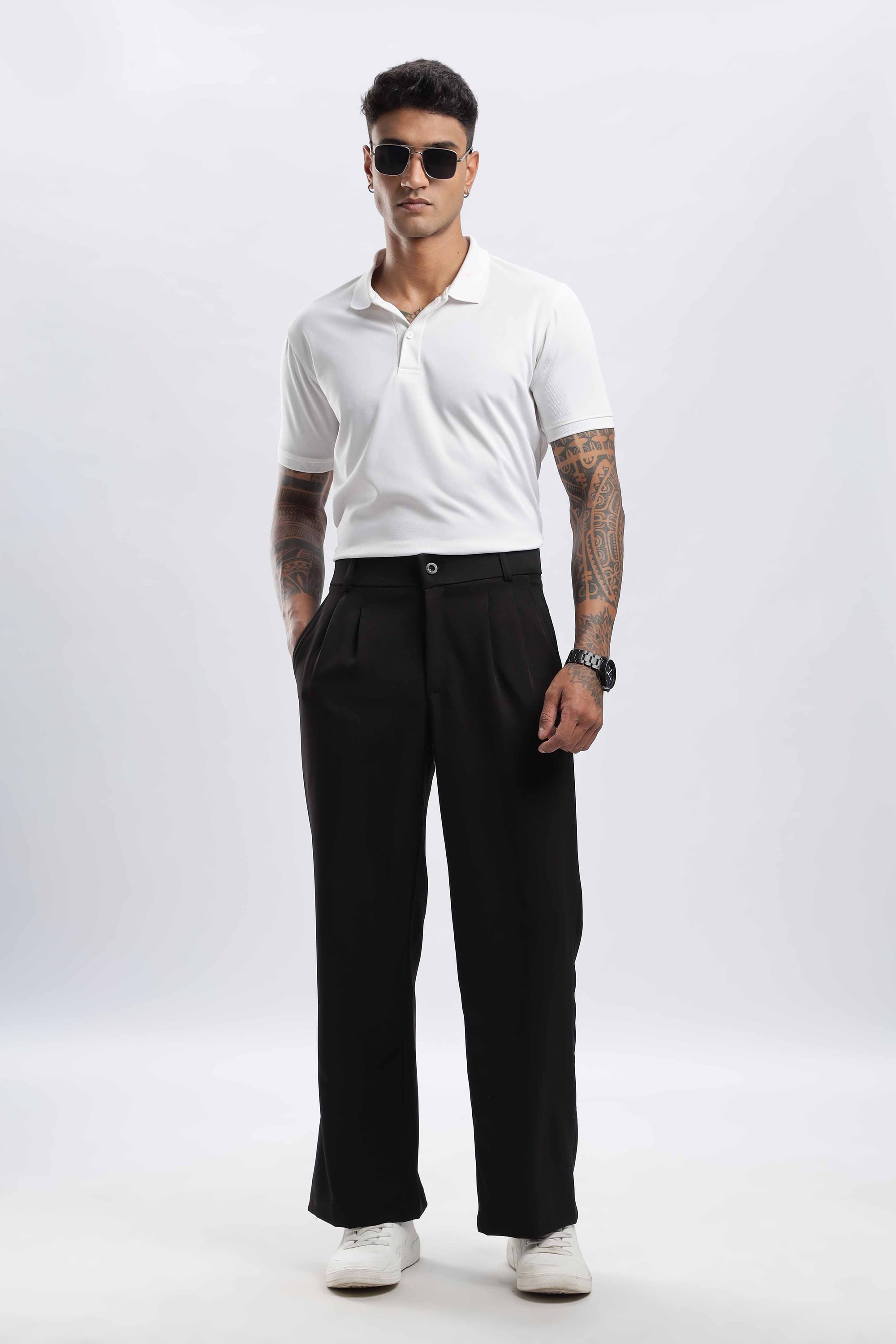 Black Korean Pant