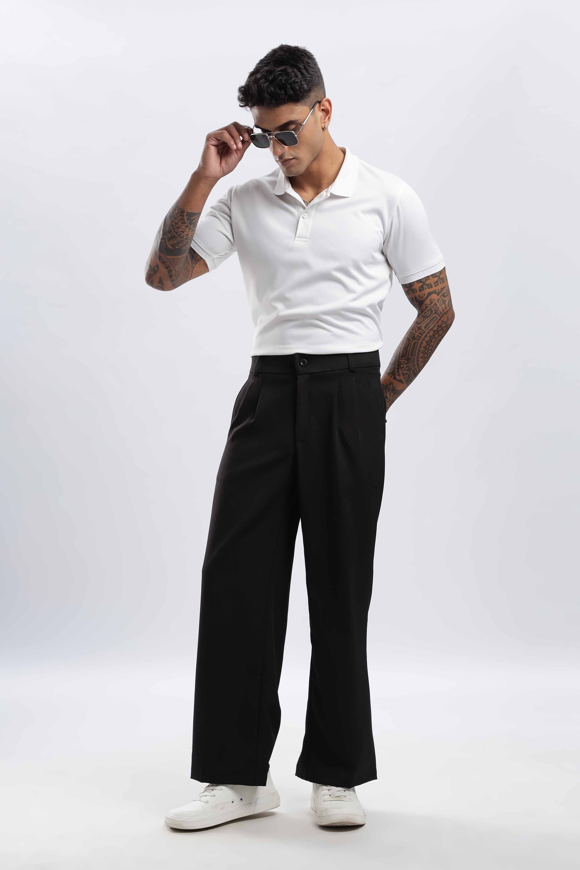 Black Korean Pant