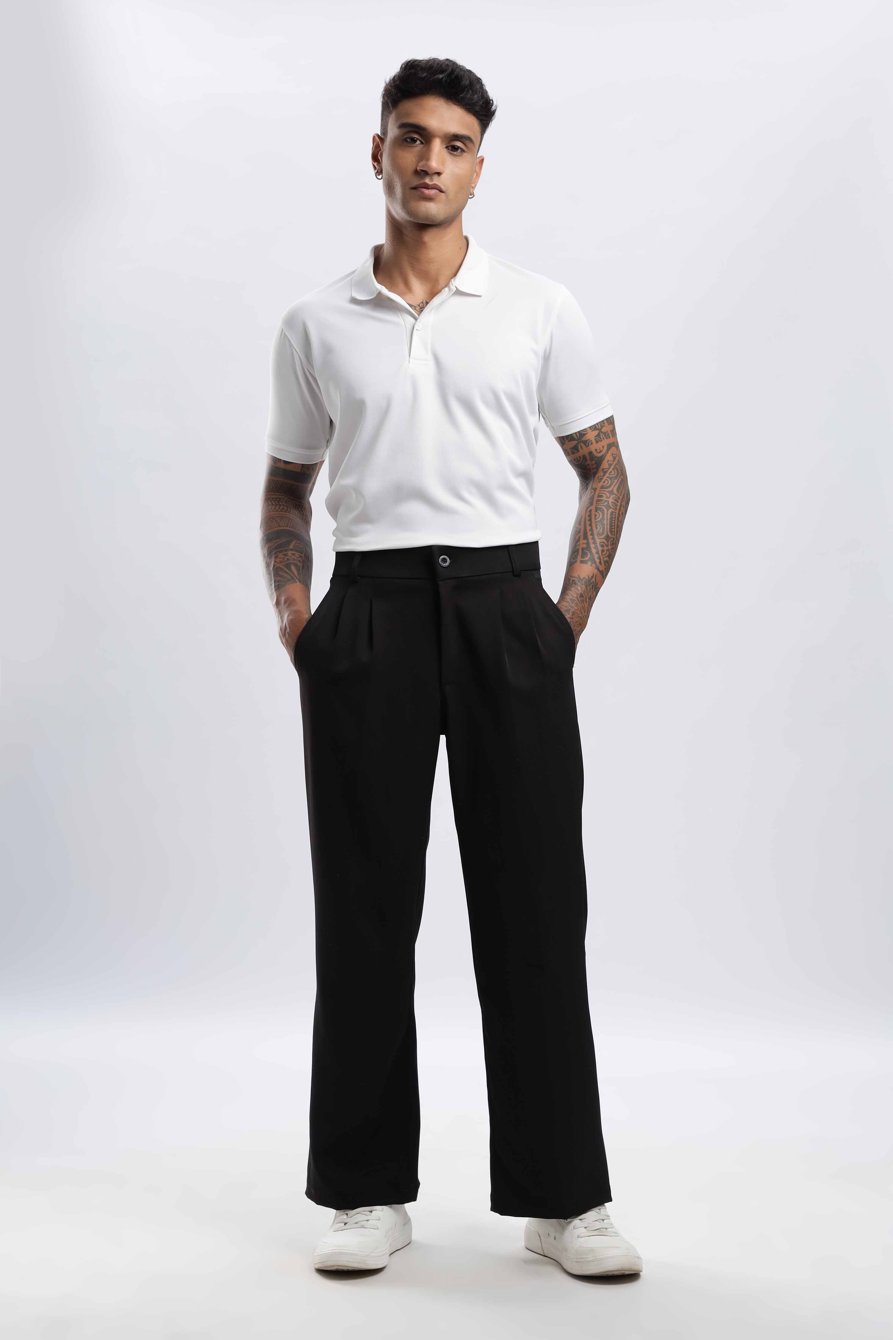 Black Korean Pant