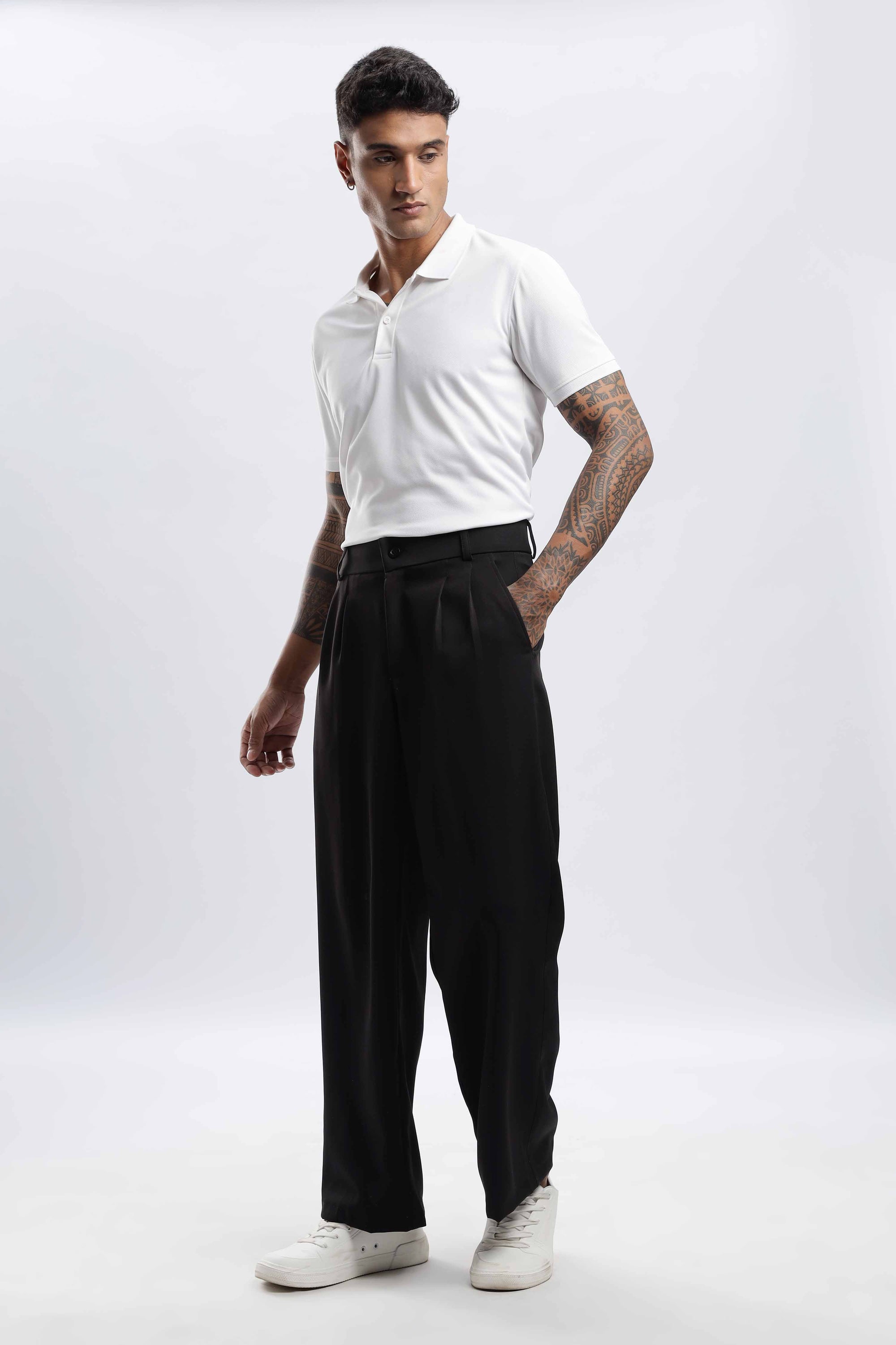 Black Korean Pant