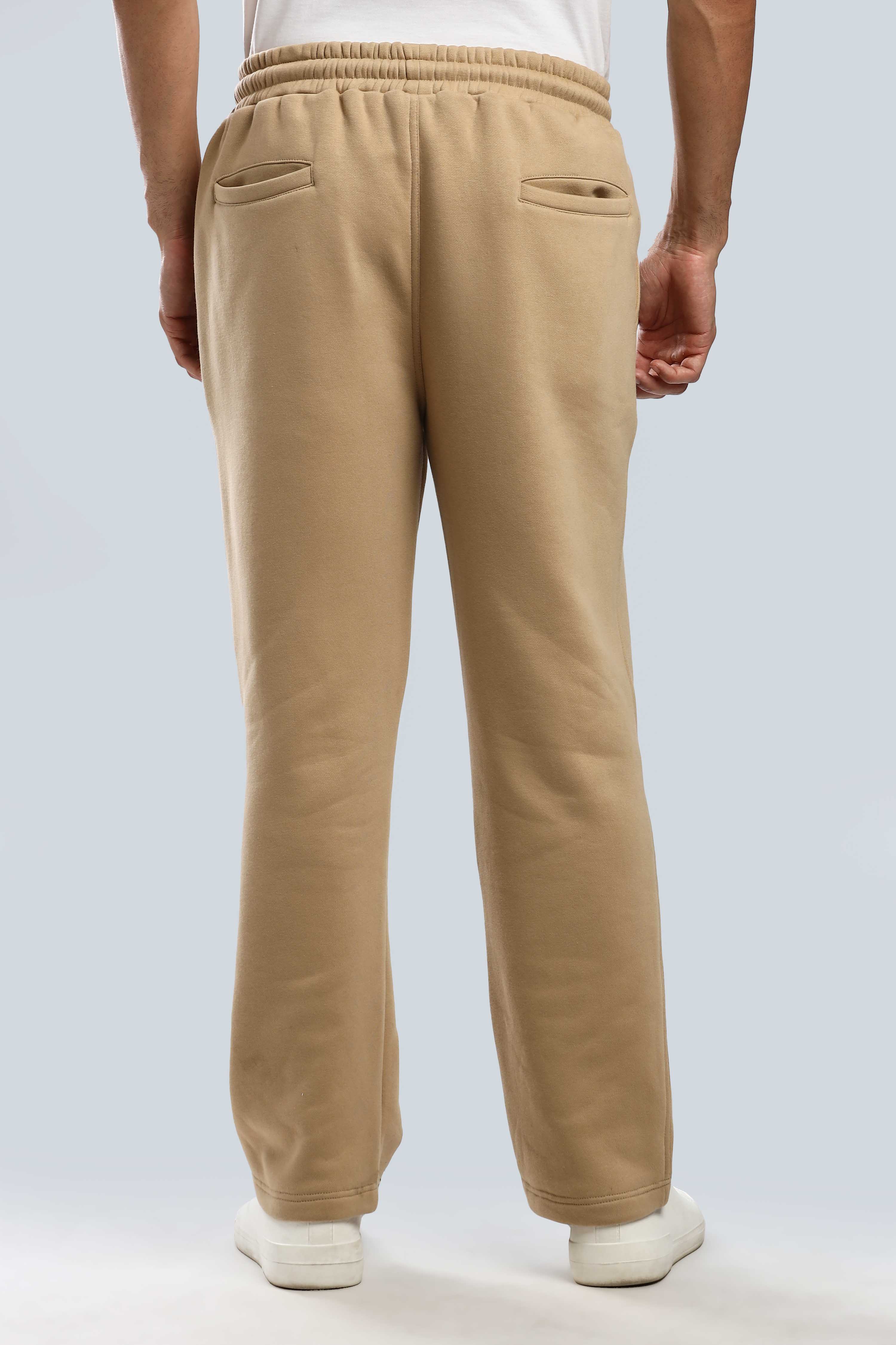 Tan Heavy Weight Straight Fit Jogger