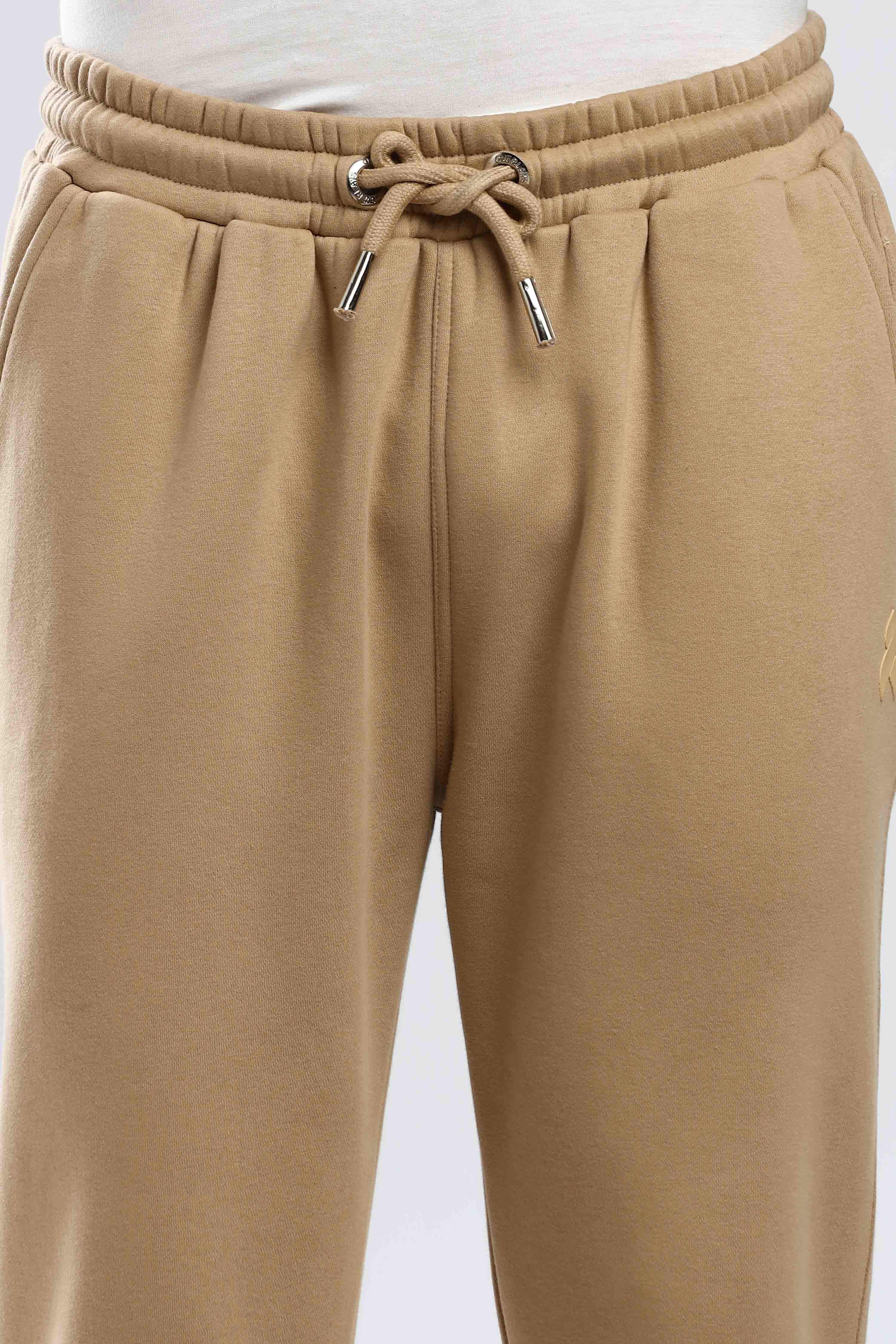 Tan Heavy Weight Straight Fit Jogger