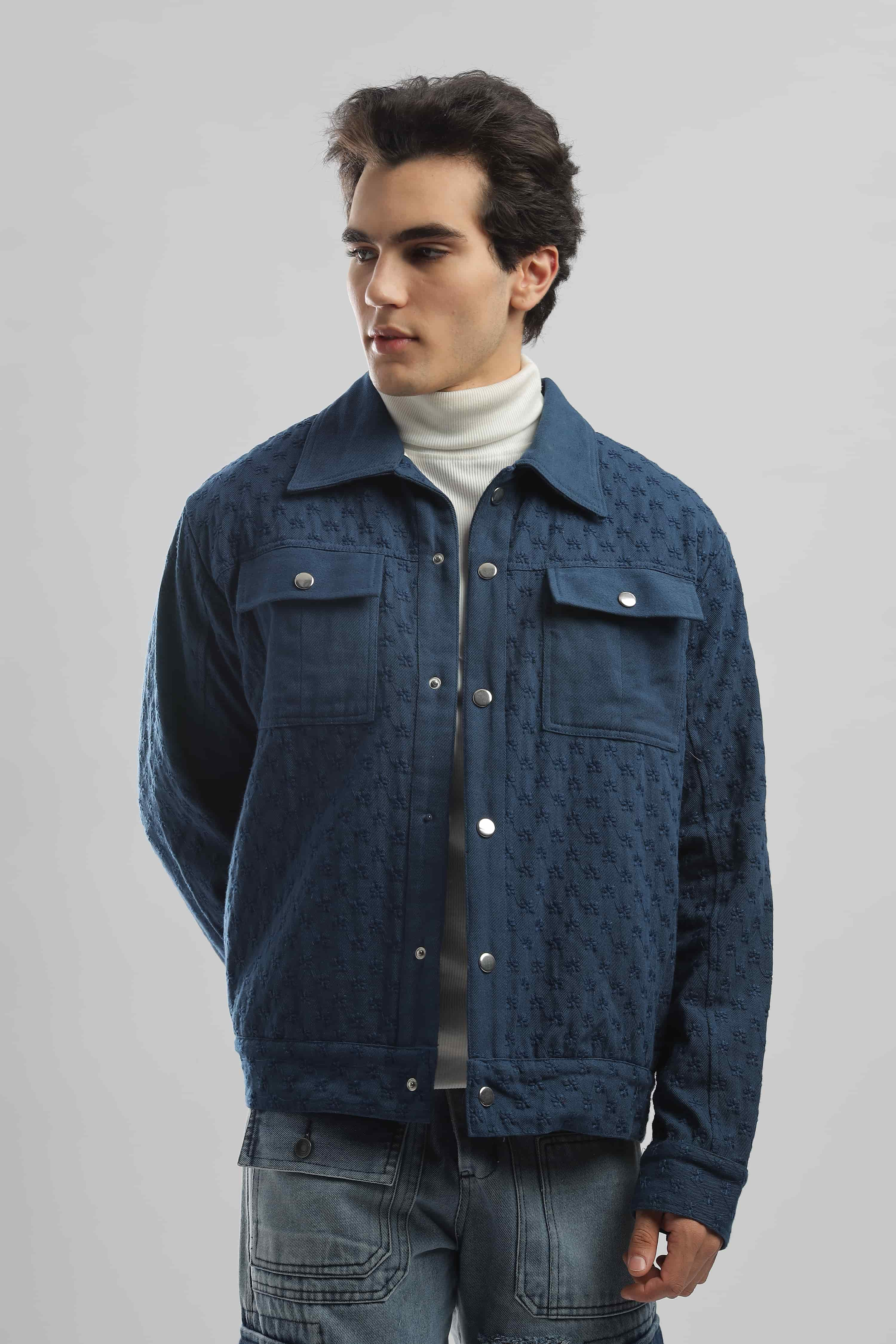 Indigo Stitch Jacket