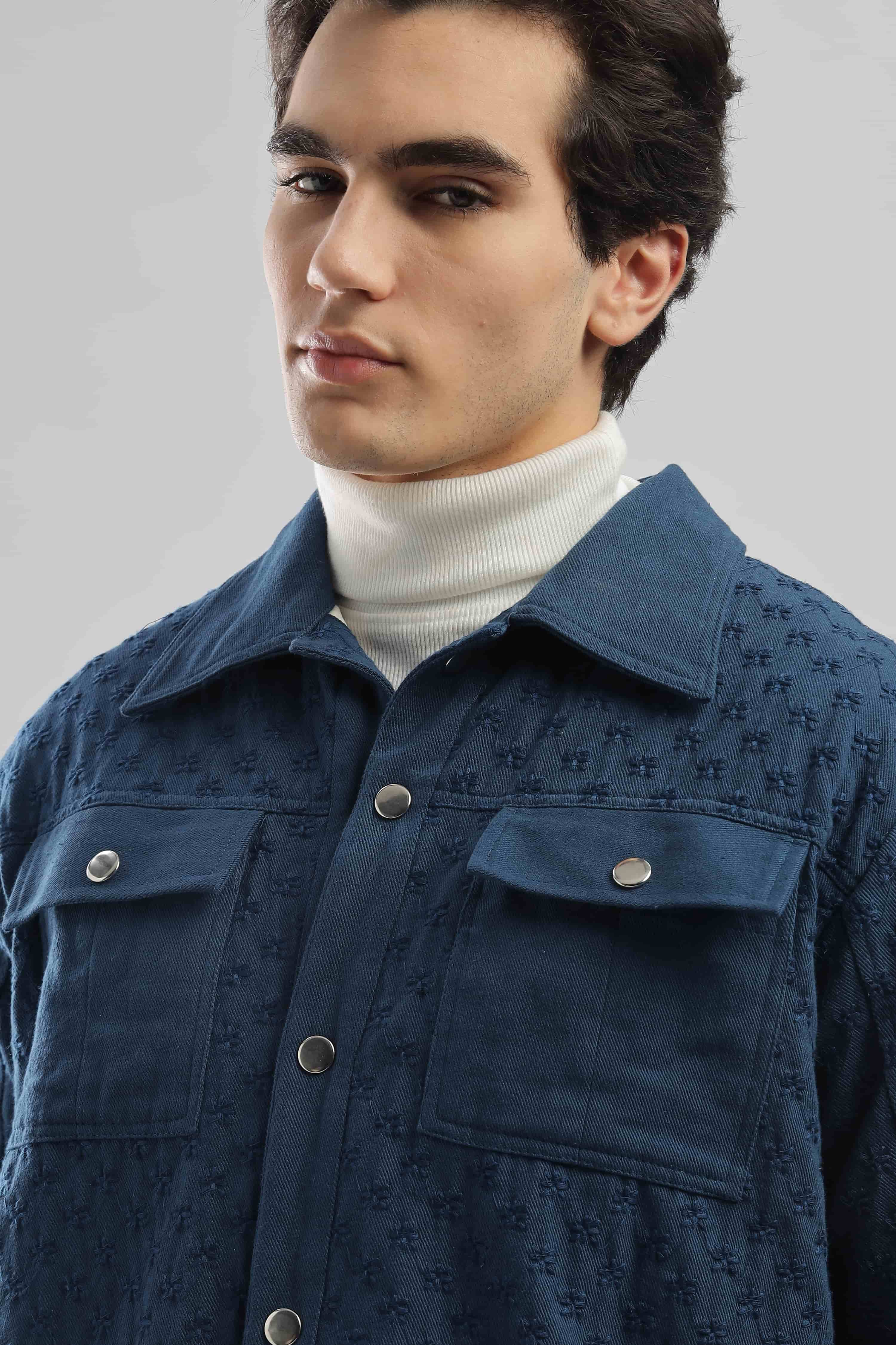 Indigo Stitch Jacket