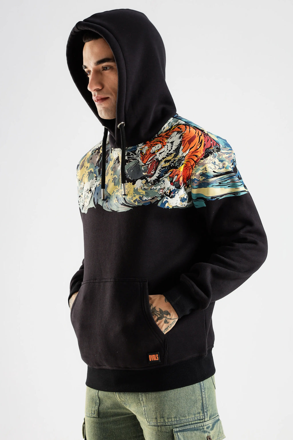 Ocean Claw Overzied Hoodie