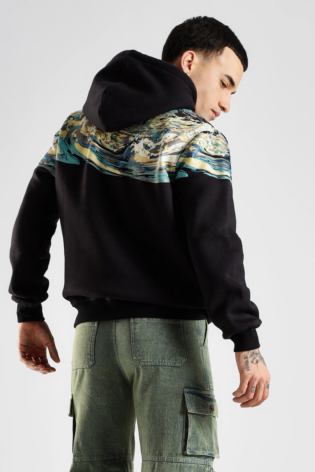 Ocean Claw Overzied Hoodie