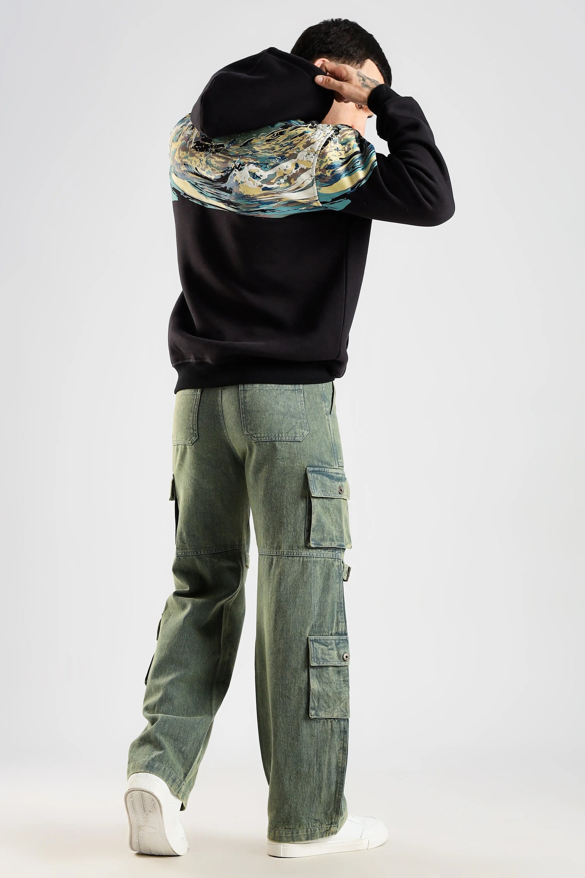 Ocean Claw Overzied Hoodie