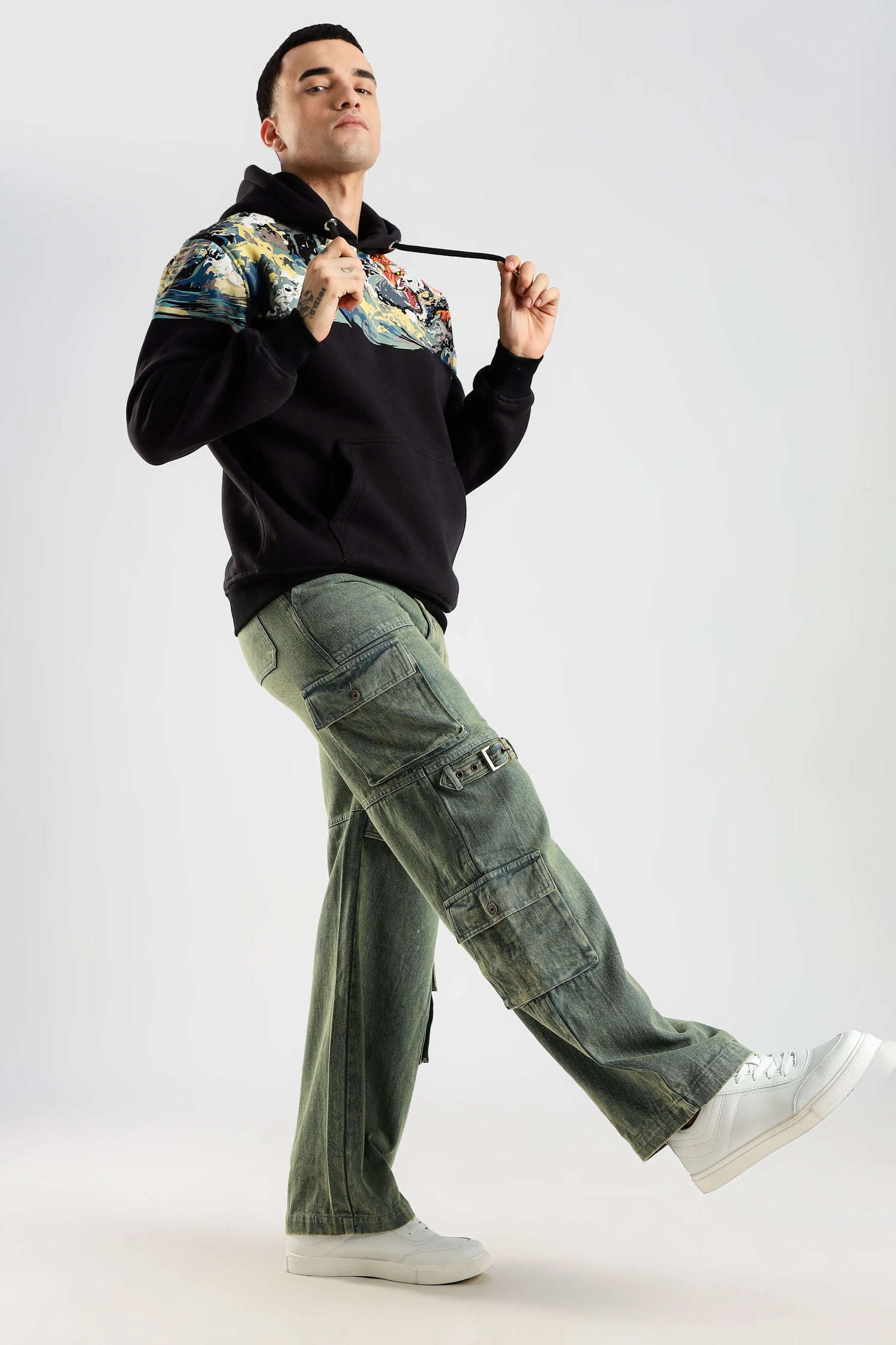 Ocean Claw Overzied Hoodie