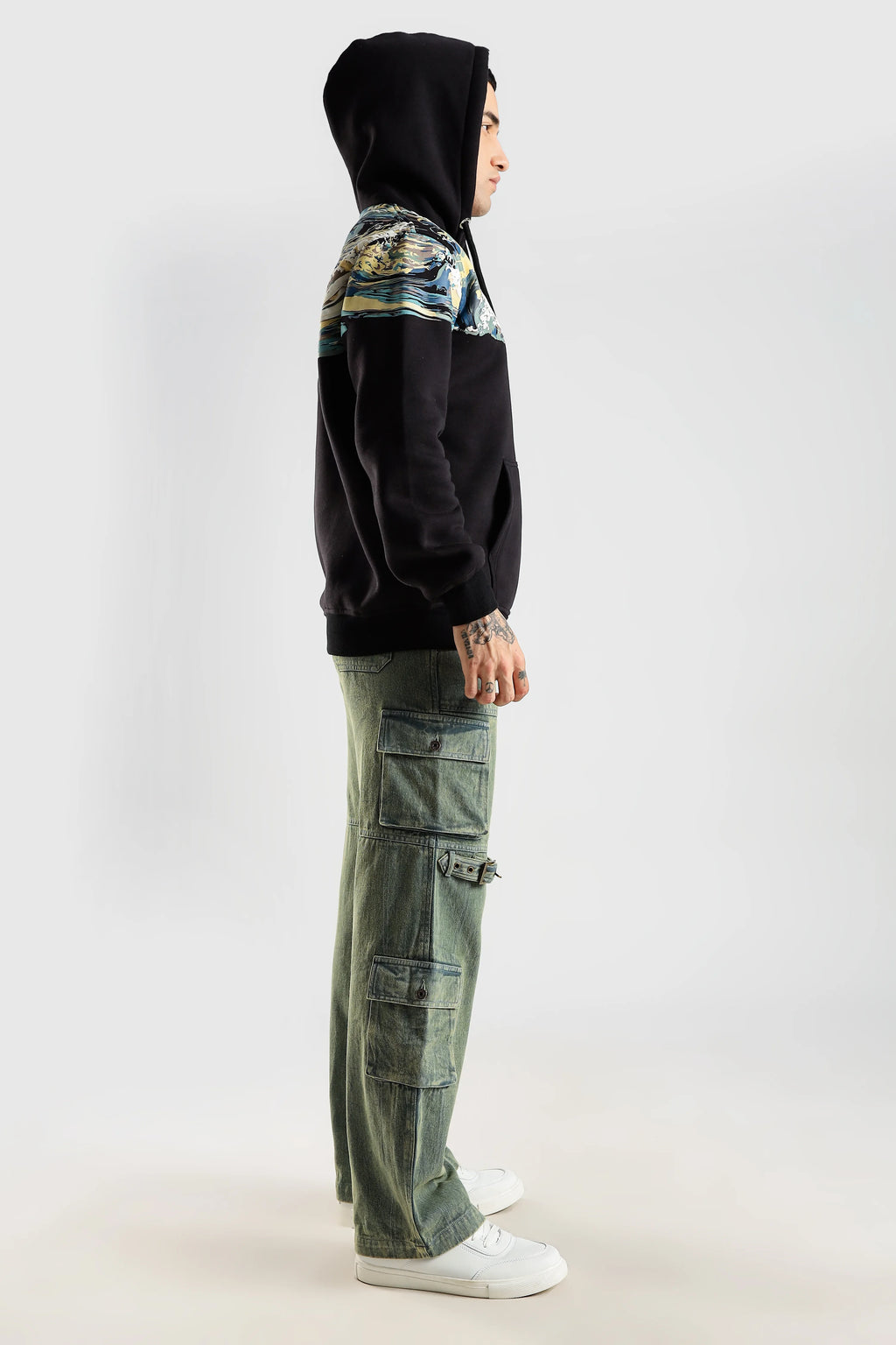 Ocean Claw Overzied Hoodie